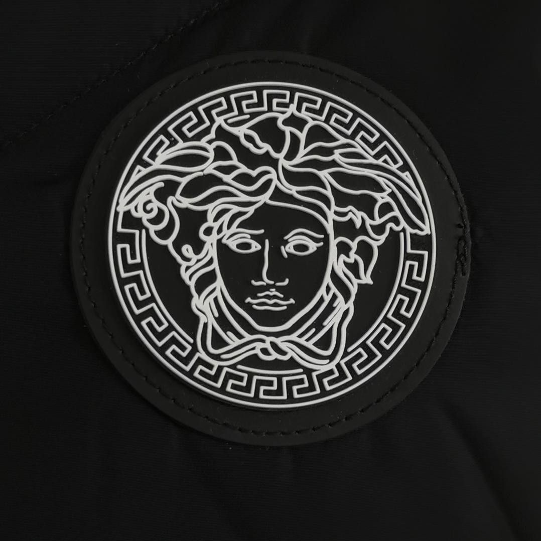 Versace Versace Color-Block Medusa Reversible Down Jacket Size US S / EU 44-46 / 1 - 10 Thumbnail