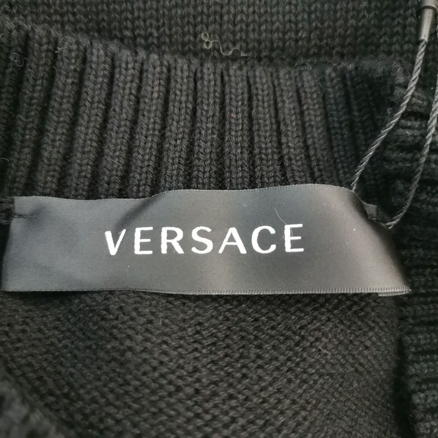 Versace Versace Cotton Crewneck Logo Sweater S Size US S / EU 44-46 / 1 - 9 Thumbnail