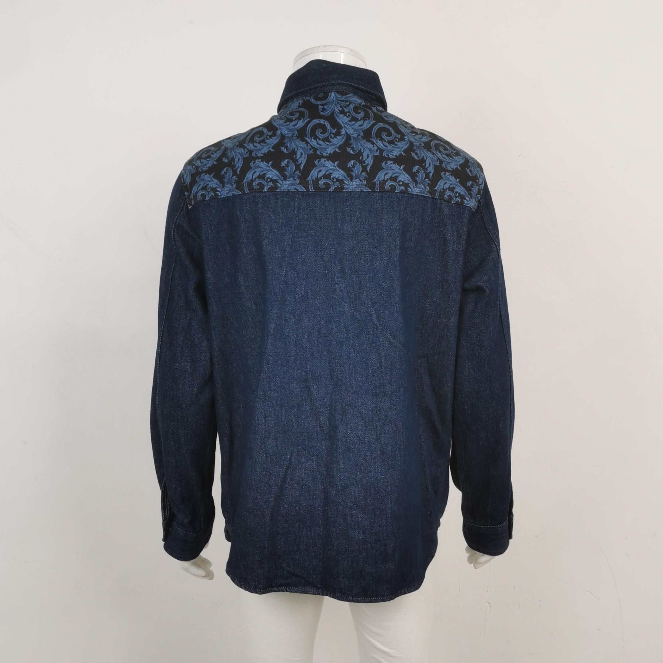 Versace Versace Cotton Single-Breasted Lapel Vest M Size US M / EU 48-50 / 2 - 4 Thumbnail