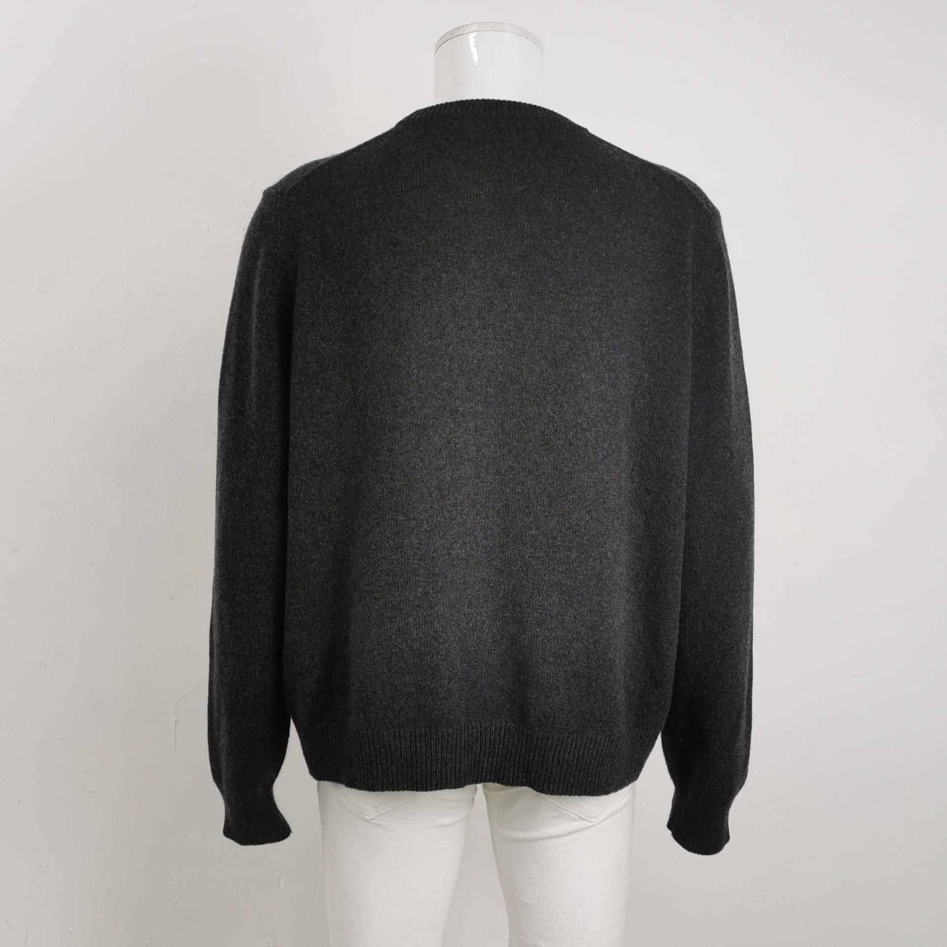 Versace Versace M Round Neck Logo Sweater Size US XXL / EU 58 / 5 - 3 Thumbnail