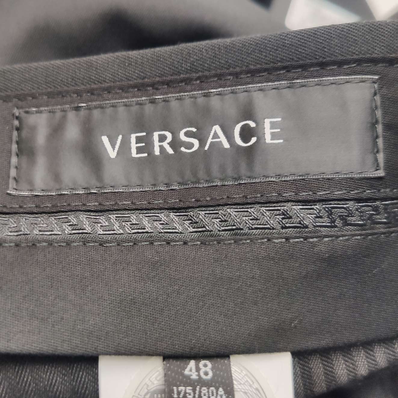 Versace Versace Wool Blend Solid Color Trousers M/48 Size US L / EU 52-54 / 3 - 11 Thumbnail
