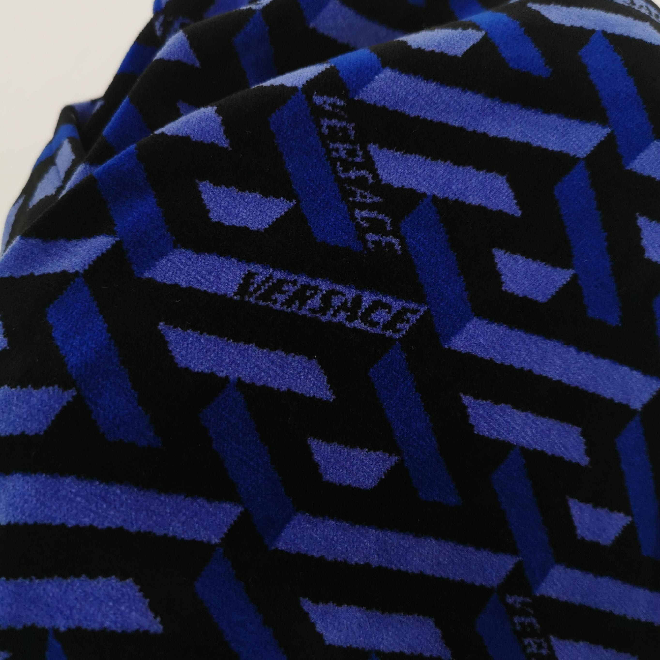 Versace Versace Blue Geometric Pattern Sweatpants Size US 32 / EU 48 - 5 Thumbnail