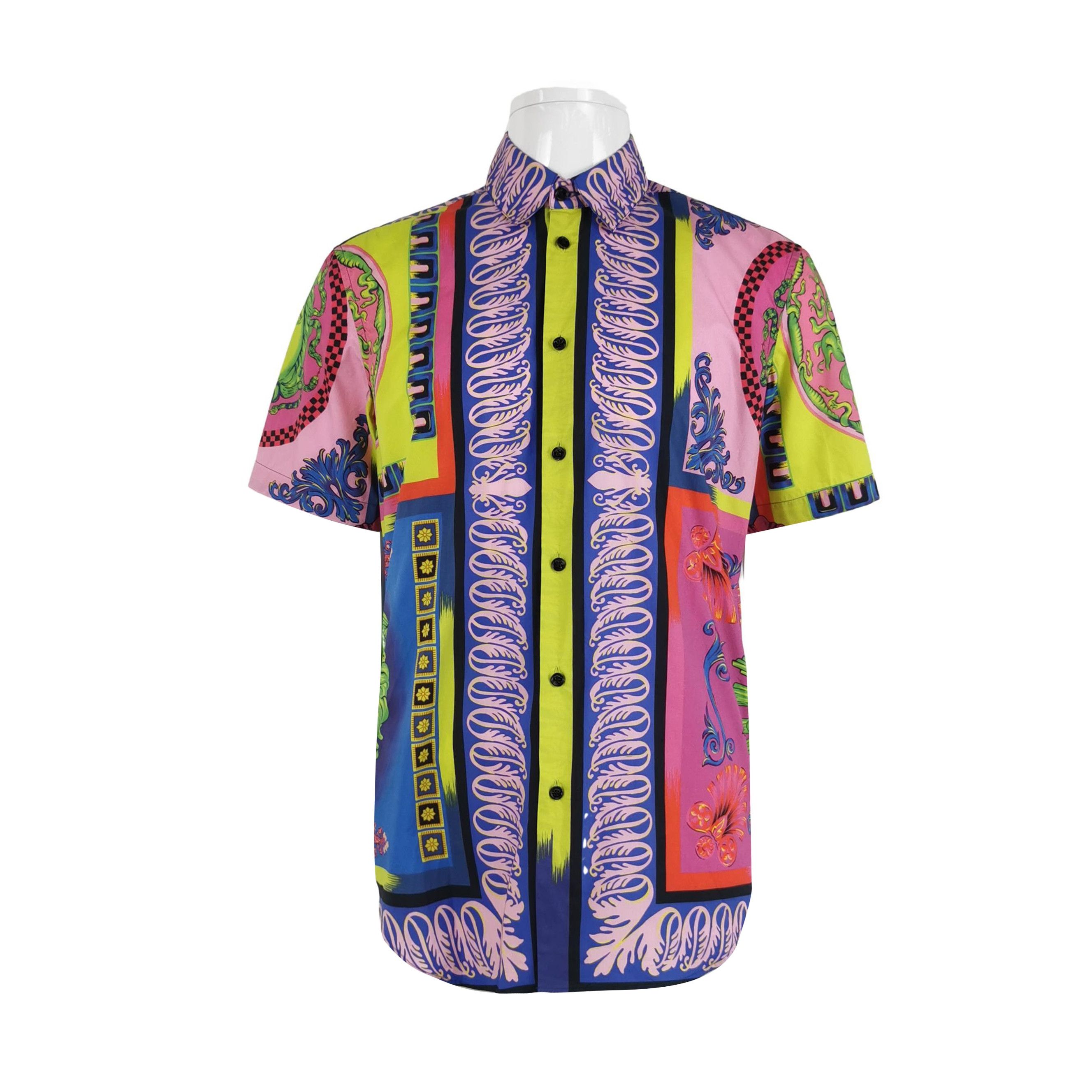 Versace Versace Men's M Cotton Crew Neck Logo T-shirt Size US M / EU 48-50 / 2 - 3 Thumbnail