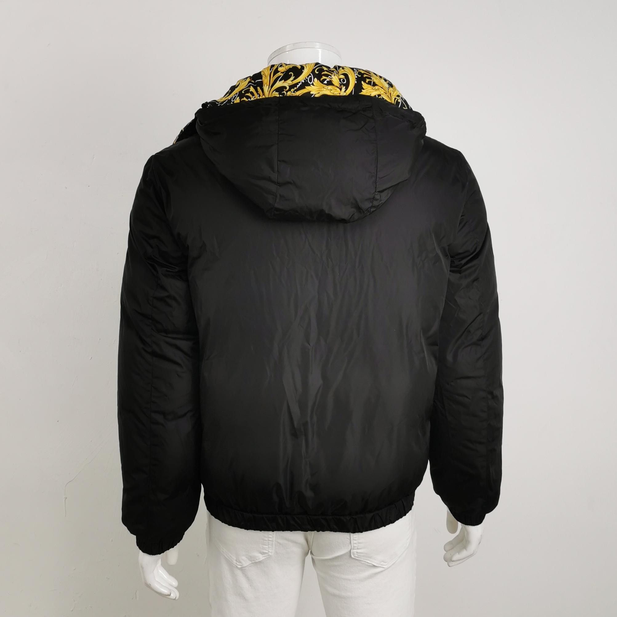 Versace Versace Black Jacket with Gold Medusa Logo M Size US M / EU 48-50 / 2 - 4 Thumbnail