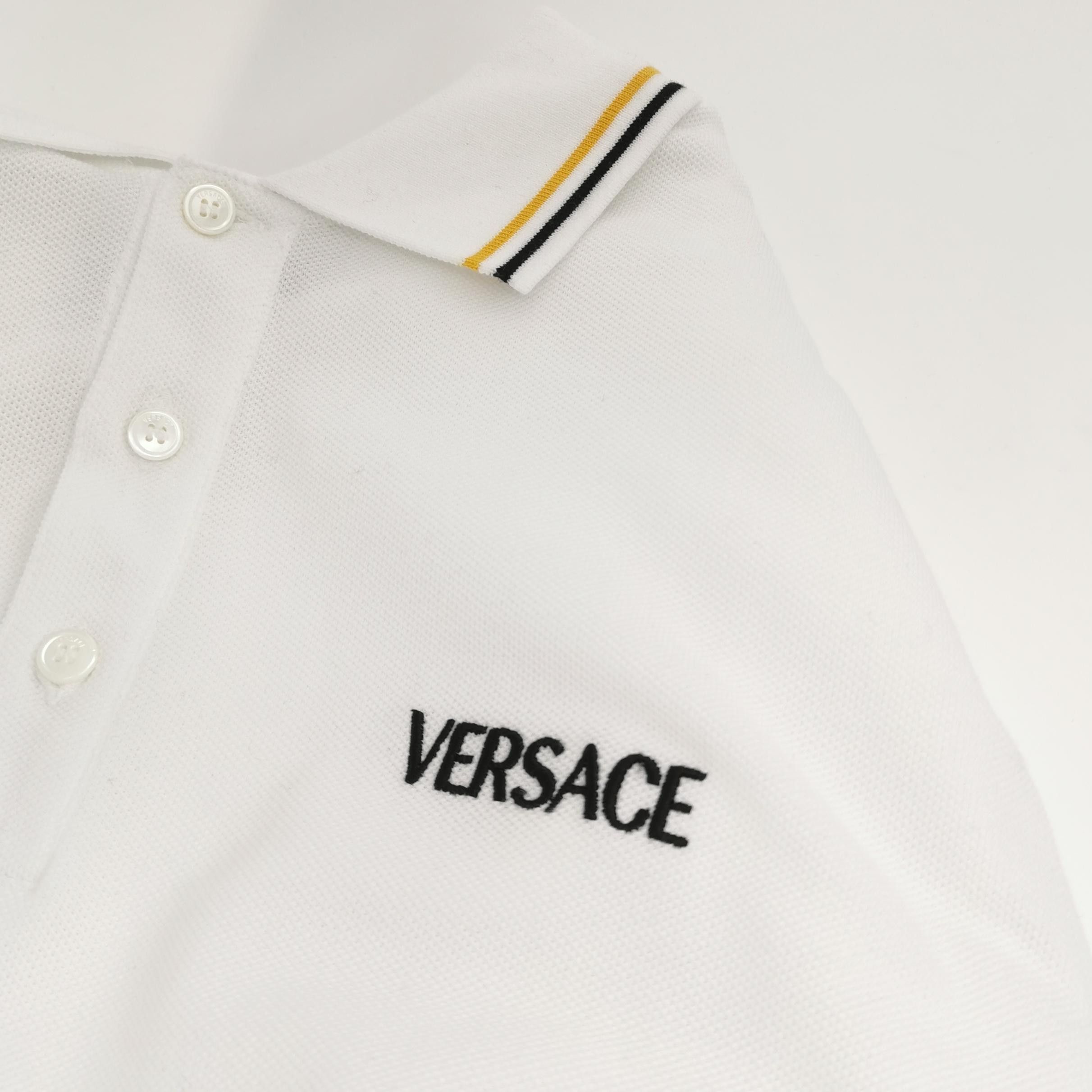 Versace Versace Color Block Logo Zip Jacket M Size US M / EU 48-50 / 2 - 7 Thumbnail