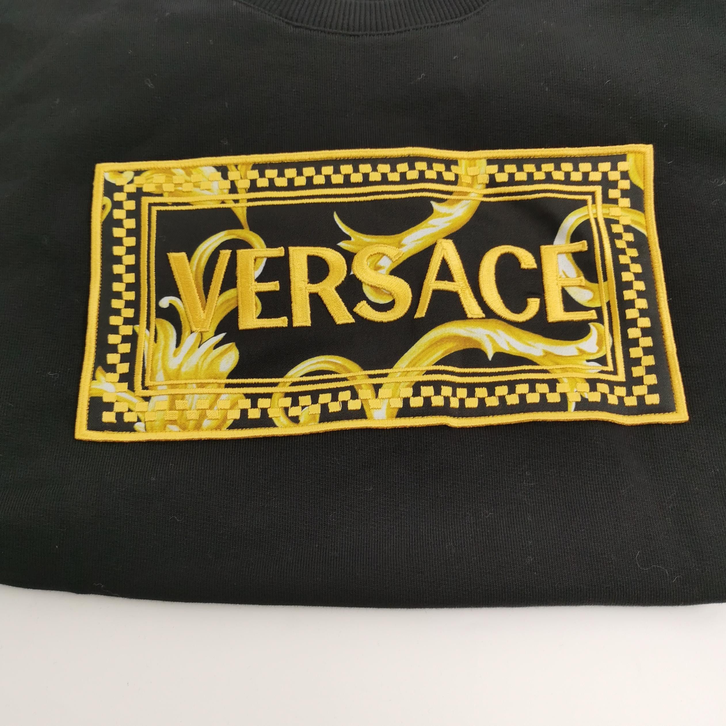 Versace Versace Baroque Print Short-Sleeve Shirt L Size US XL / EU 56 / 4 - 5 Thumbnail