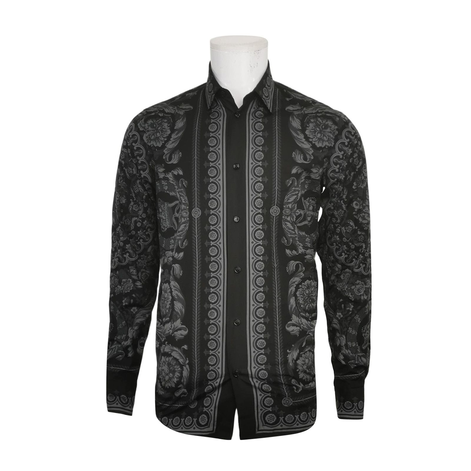 Versace Versace XS Cotton Contrast Collar Button Shirt Size US XS / EU 42 / 0 - 2 Thumbnail