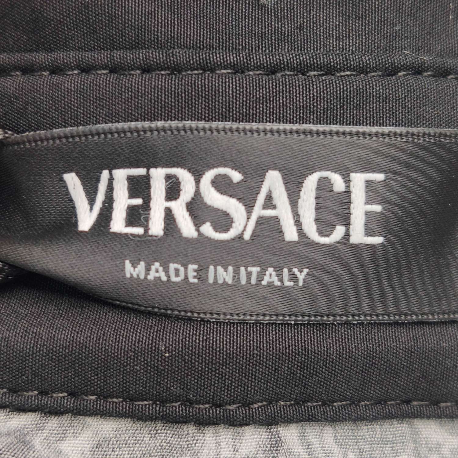 Versace Versace XS Cotton Contrast Collar Button Shirt Size US XS / EU 42 / 0 - 9 Thumbnail