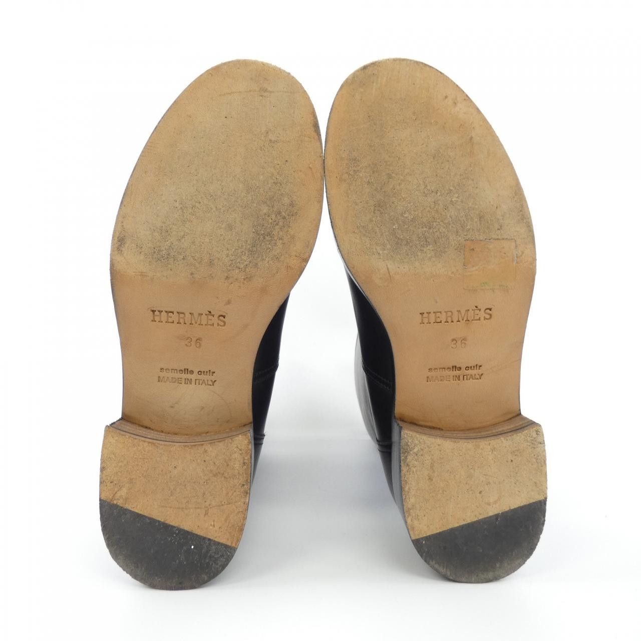 Hermes Hermes Hermes Long Boots Leather Shoes DUTY FREE for USA Size ONE SIZE - 4 Thumbnail