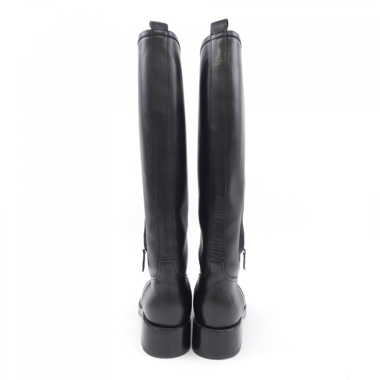 Hermes Hermes Hermes Long Boots Leather Shoes DUTY FREE for USA Size ONE SIZE - 5 Thumbnail