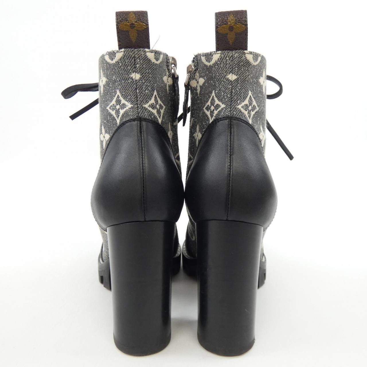 Louis Vuitton Louis Vuitton Louis Vuitton Star Trail Monogram Denim Boots Textile Shoes DUTY FREE for USA Size ONE SIZE - 5 Thumbnail