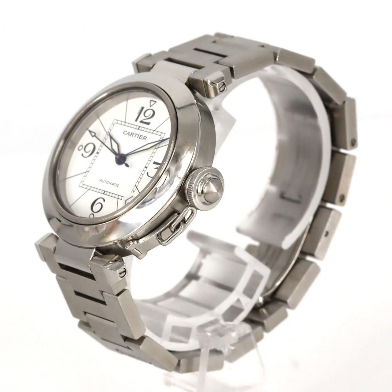 Cartier Cartier Cartier PashaC Stainless Steel Automatic Metal Automatic W31074M7 DUTY FREE for USA Size ONE SIZE - 2 Thumbnail