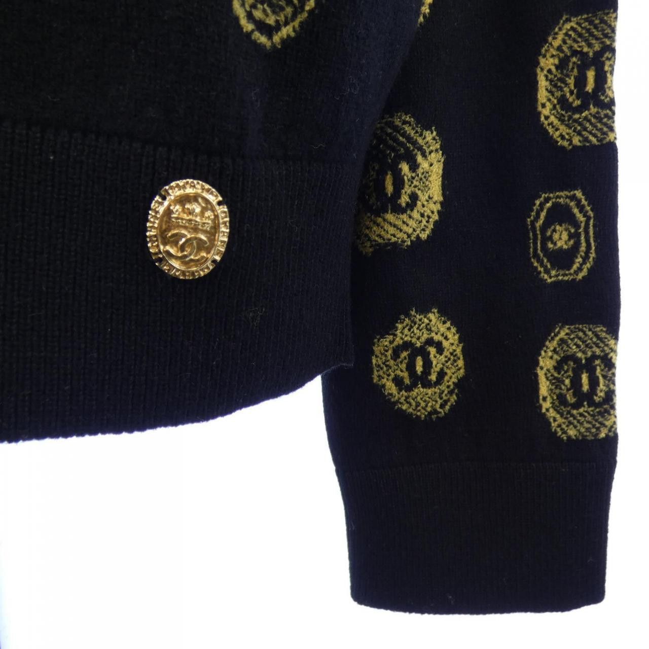 Chanel Chanel Chanel P70991K10160 Cashmere Knit Textile Tops P70991K10160 DUTY FREE for USA Size ONE SIZE - 7 Thumbnail