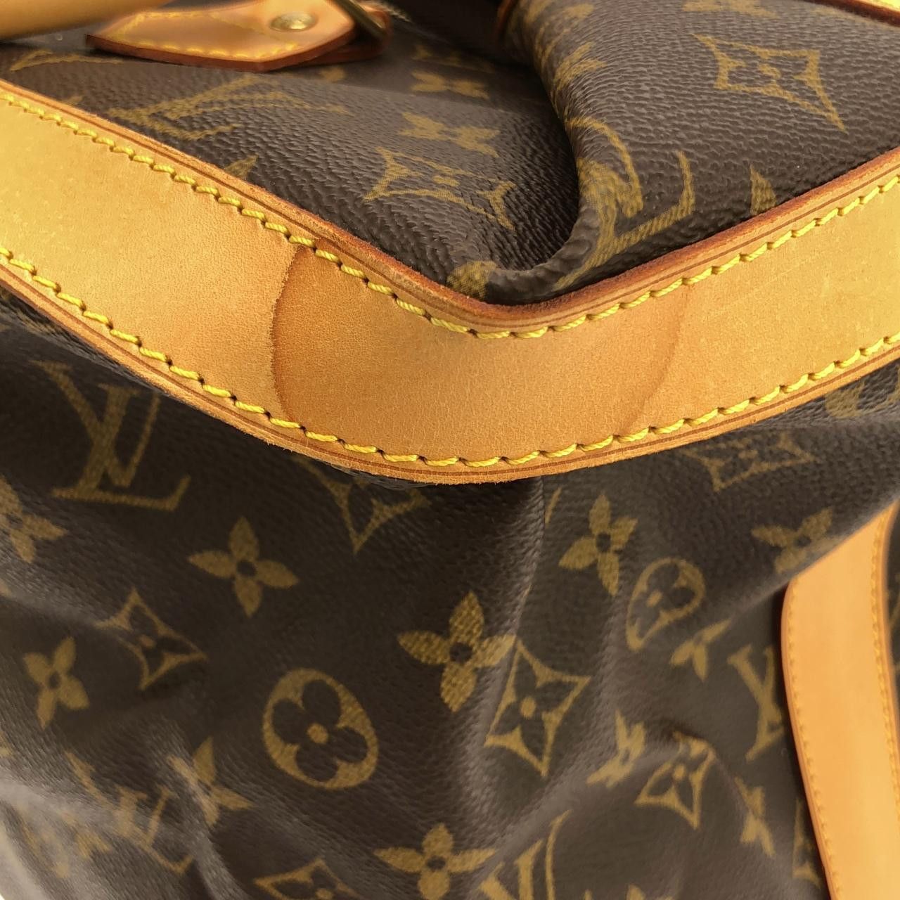Louis Vuitton Louis Vuitton Louis Vuitton Monogram Boston Bag Textile Travel Bag M41139 DUTY FREE for USA Size ONE SIZE - 4 Thumbnail