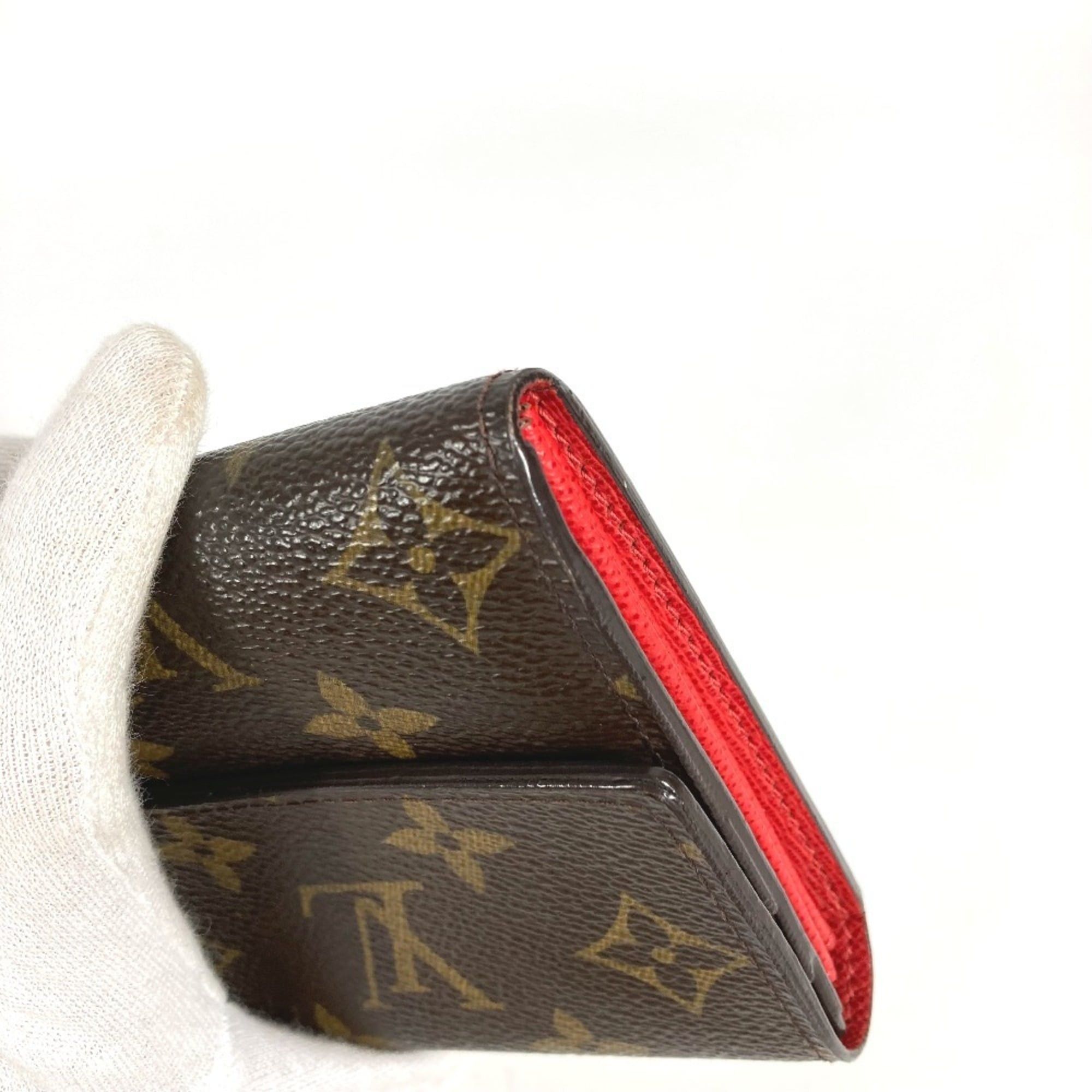 Louis Vuitton LOUIS VUITTON M60034 Monogram Groom Portefeuille Sarah Long Wallet with Flap, Canvas, Brown, for Men and Women Size ONE SIZE - 8 Thumbnail