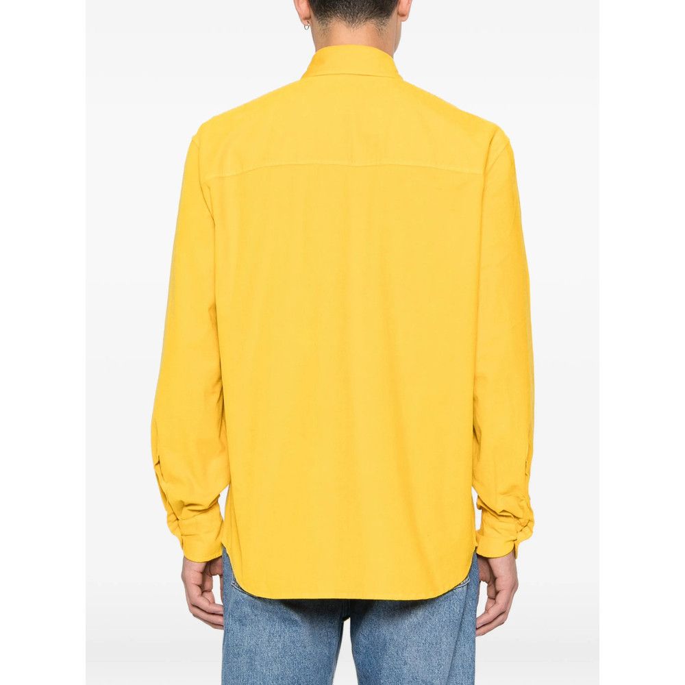 Isaia Isaia YELLOW Shirts Size US XL / EU 56 / 4 - 4 Thumbnail