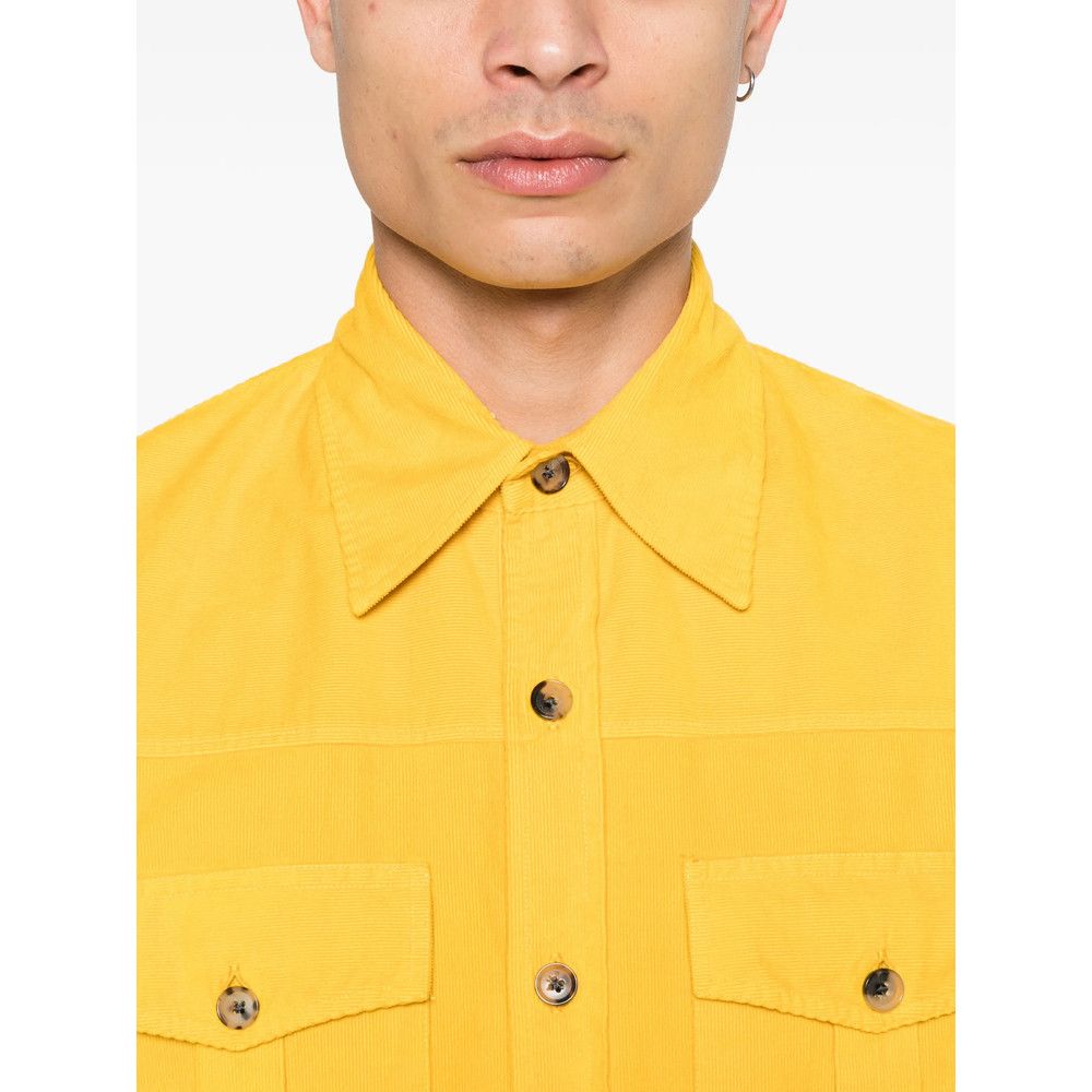 Isaia Isaia YELLOW Shirts Size US XL / EU 56 / 4 - 2 Thumbnail