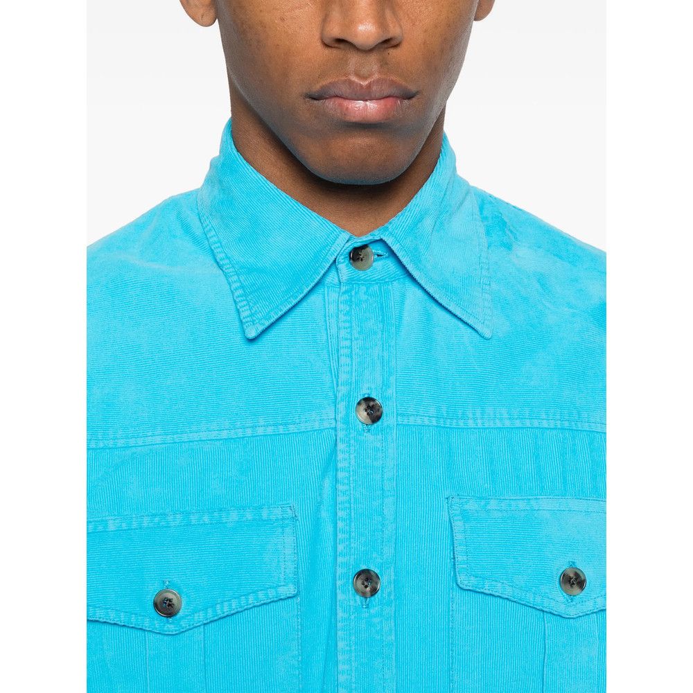 Isaia Isaia BLUE Shirts Size US XXL / EU 58 / 5 - 5 Thumbnail