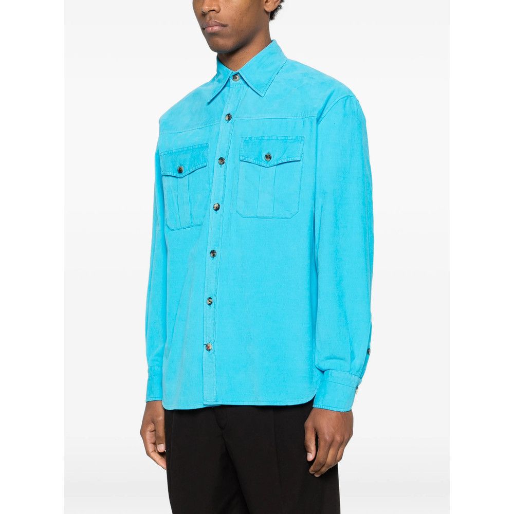 Isaia Isaia BLUE Shirts Size US XXL / EU 58 / 5 - 3 Thumbnail