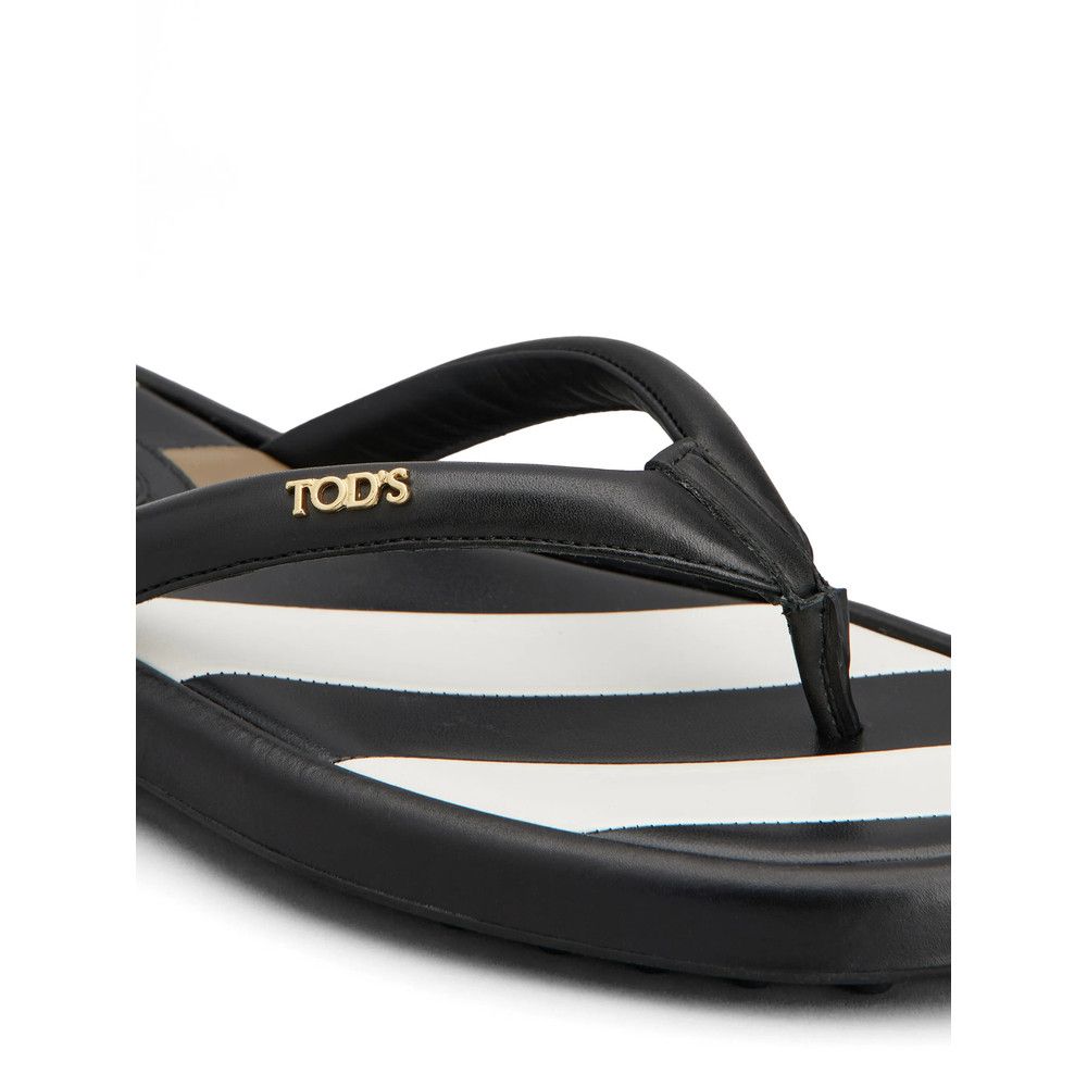 Tod's Tod's BLACK Flip-Flops & Slides Size US 6 / IT 36 - 2 Thumbnail