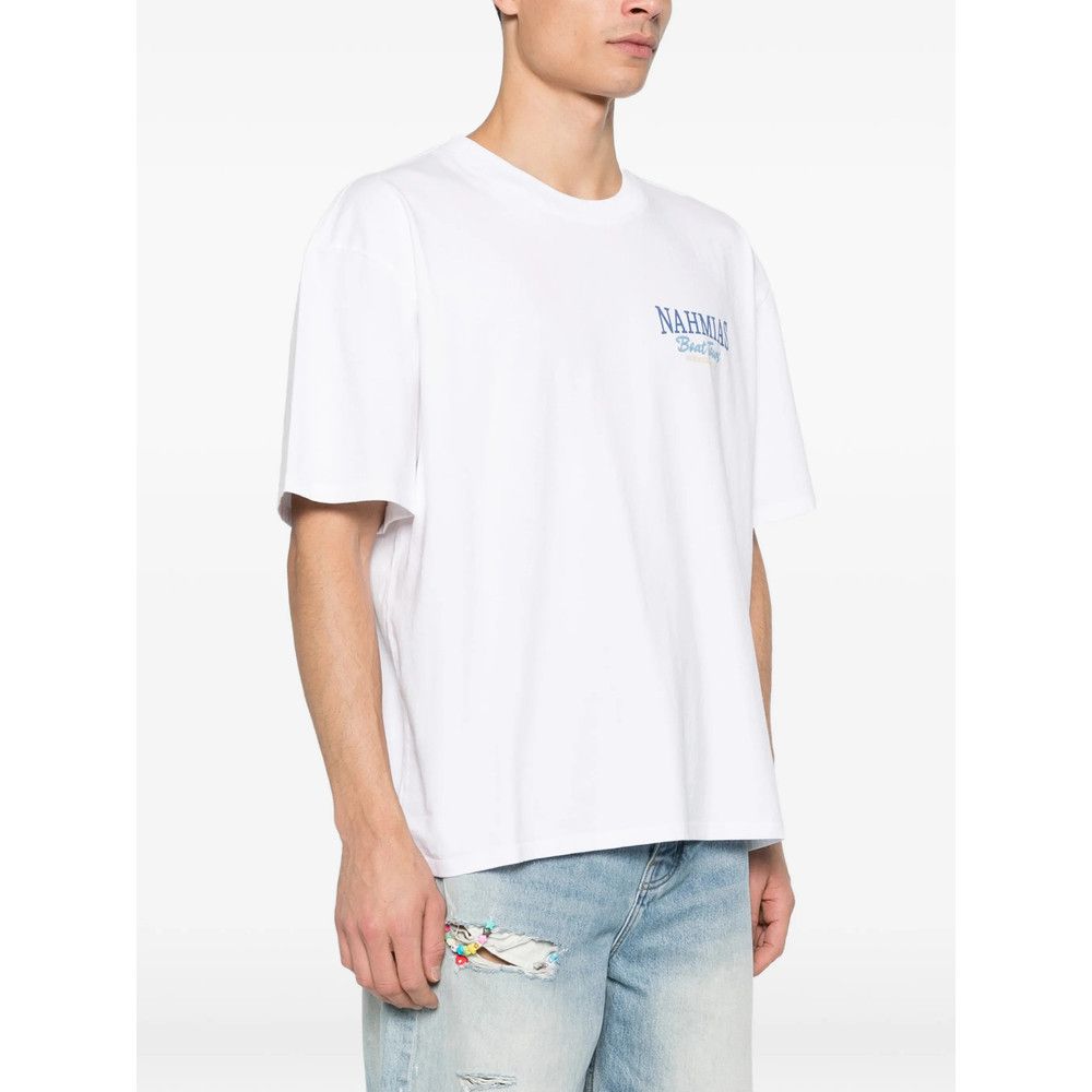 Nahmias Nahmias WHITE T-Shirts & Vests - T-Shirts Size US XL / EU 56 / 4 - 3 Thumbnail
