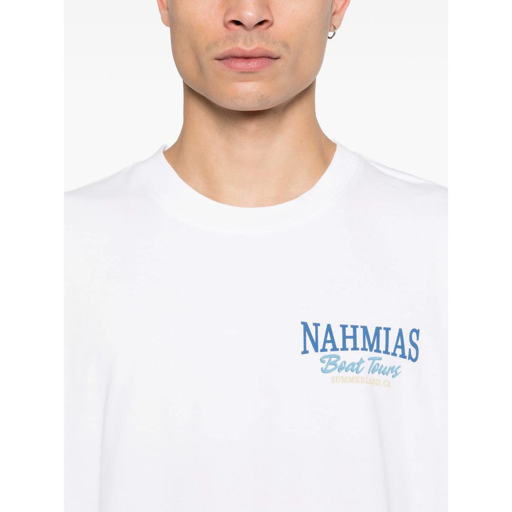 Nahmias Nahmias WHITE T-Shirts & Vests - T-Shirts Size US XL / EU 56 / 4 - 2 Thumbnail