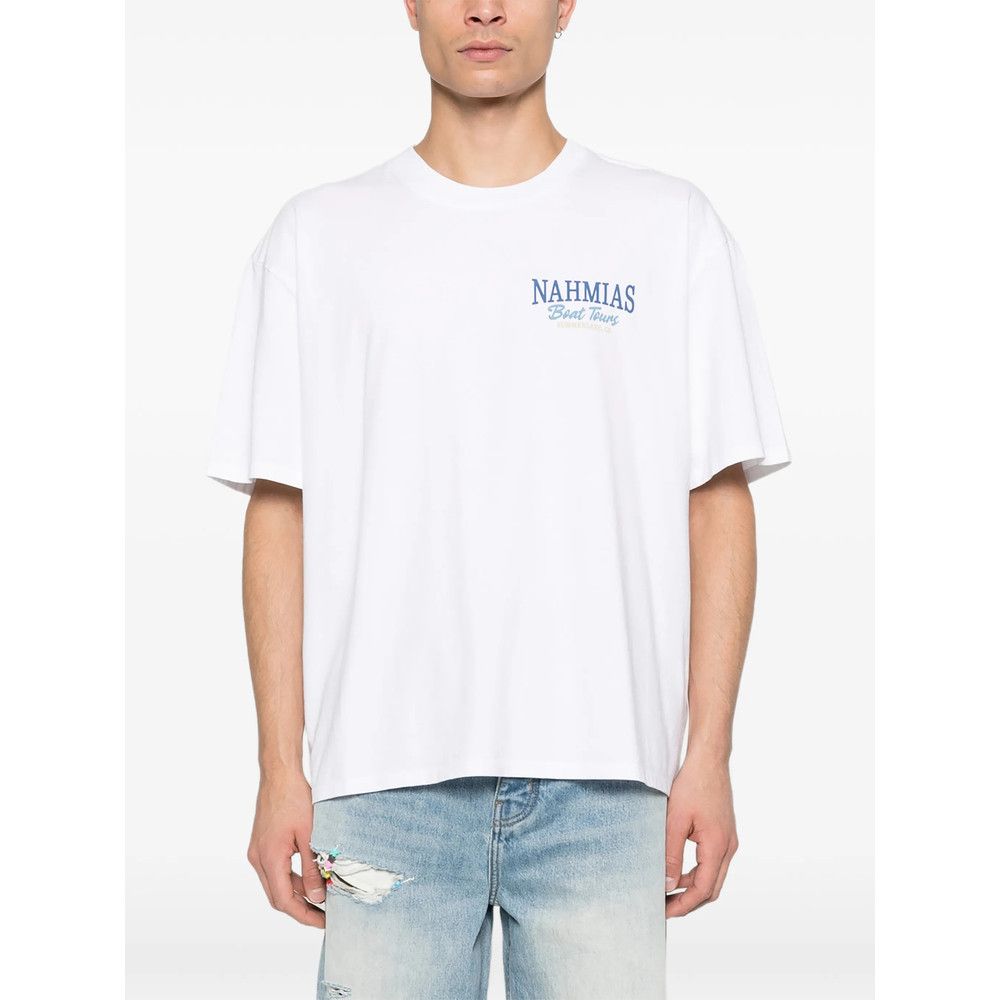 Nahmias Nahmias WHITE T-Shirts & Vests - T-Shirts Size US XL / EU 56 / 4 - 5 Thumbnail