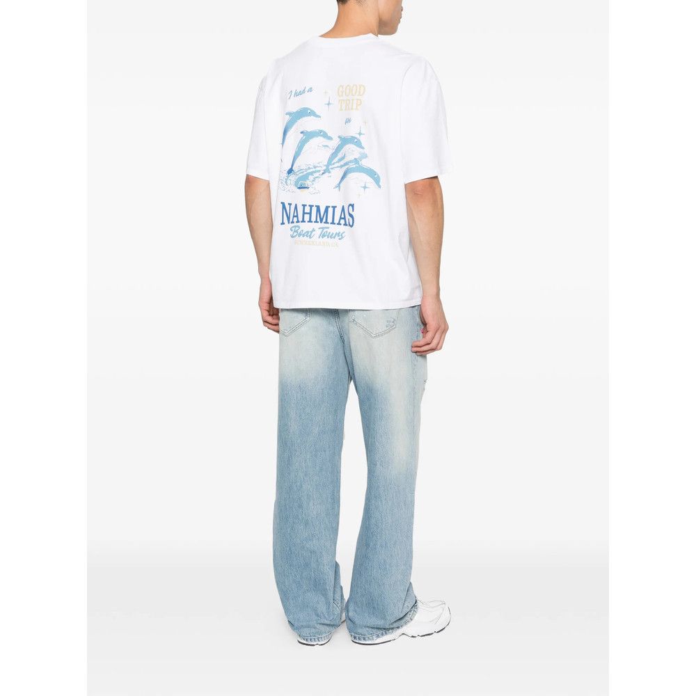 Nahmias Nahmias WHITE T-Shirts & Vests - T-Shirts Size US XL / EU 56 / 4 - 4 Thumbnail
