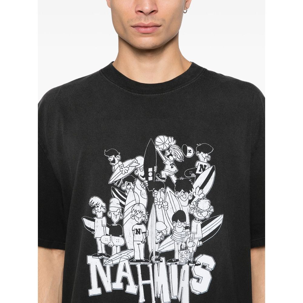 Nahmias Nahmias BLACK T-Shirts & Vests - T-Shirts Size US XL / EU 56 / 4 - 4 Thumbnail