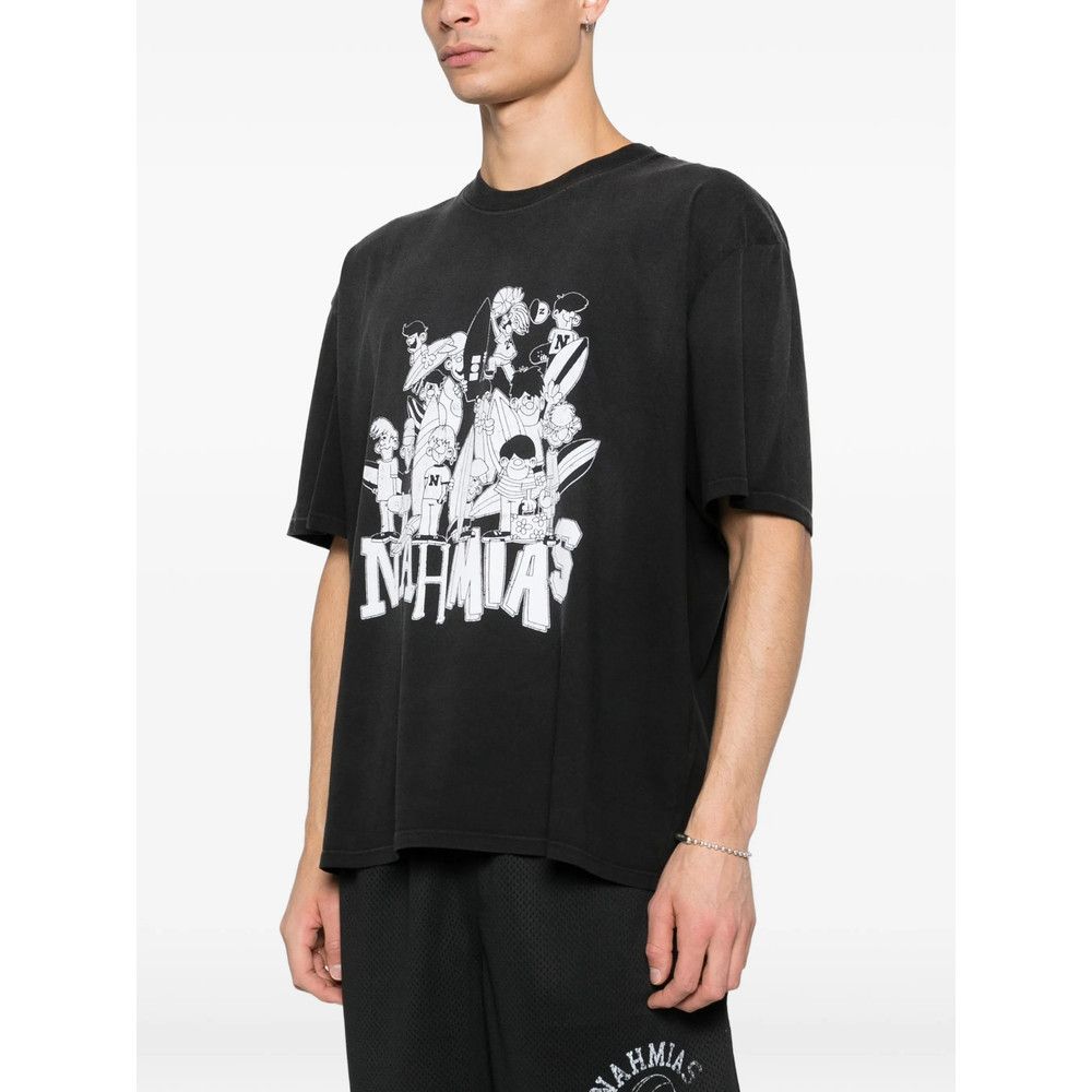 Nahmias Nahmias BLACK T-Shirts & Vests - T-Shirts Size US XXL / EU 58 / 5 - 3 Thumbnail