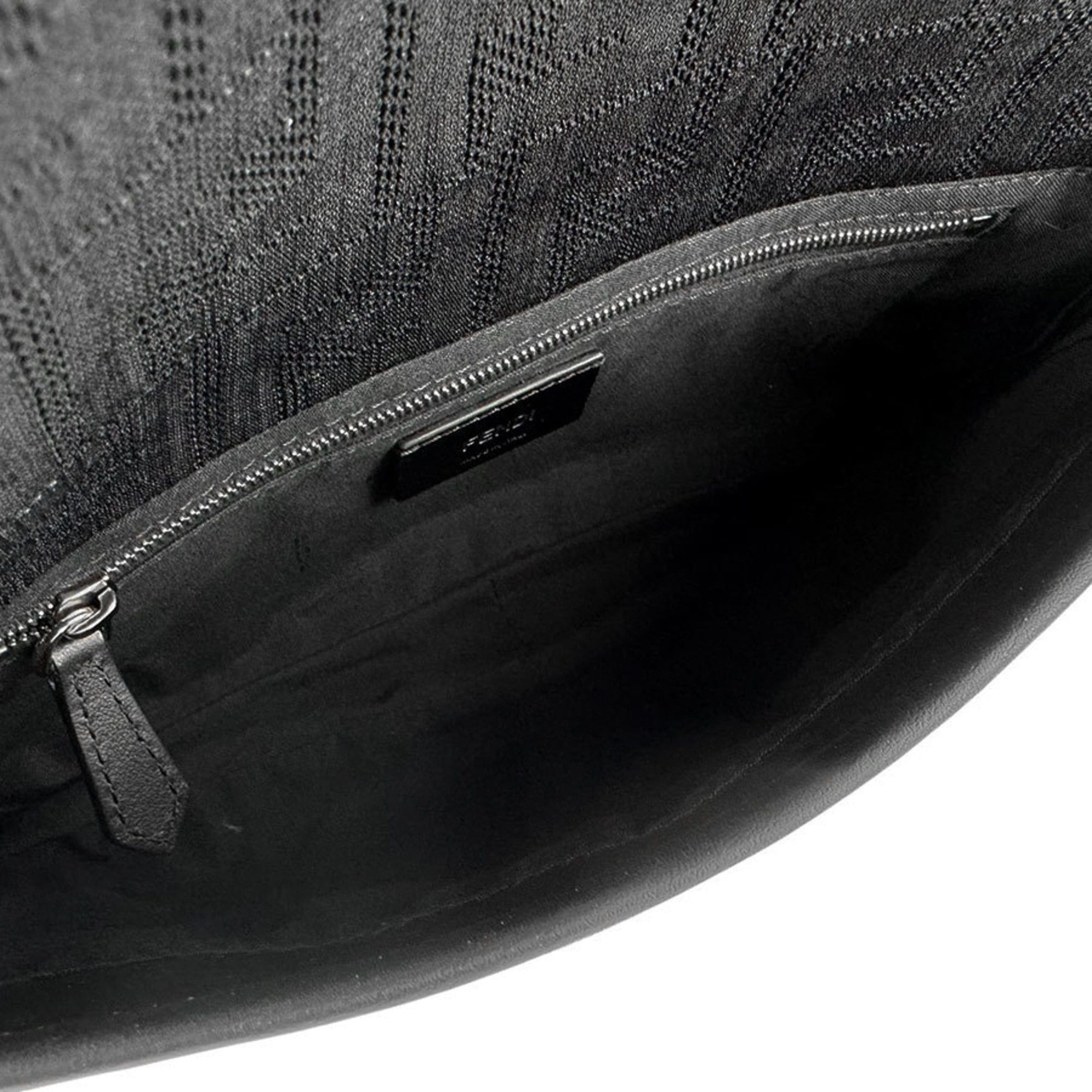Fendi FENDI Men's Bucket Waist Bag in Fabric and Rubber, Black Red, 7VA472 AA3X, Free Shipping, z8806 Size ONE SIZE - 5 Thumbnail
