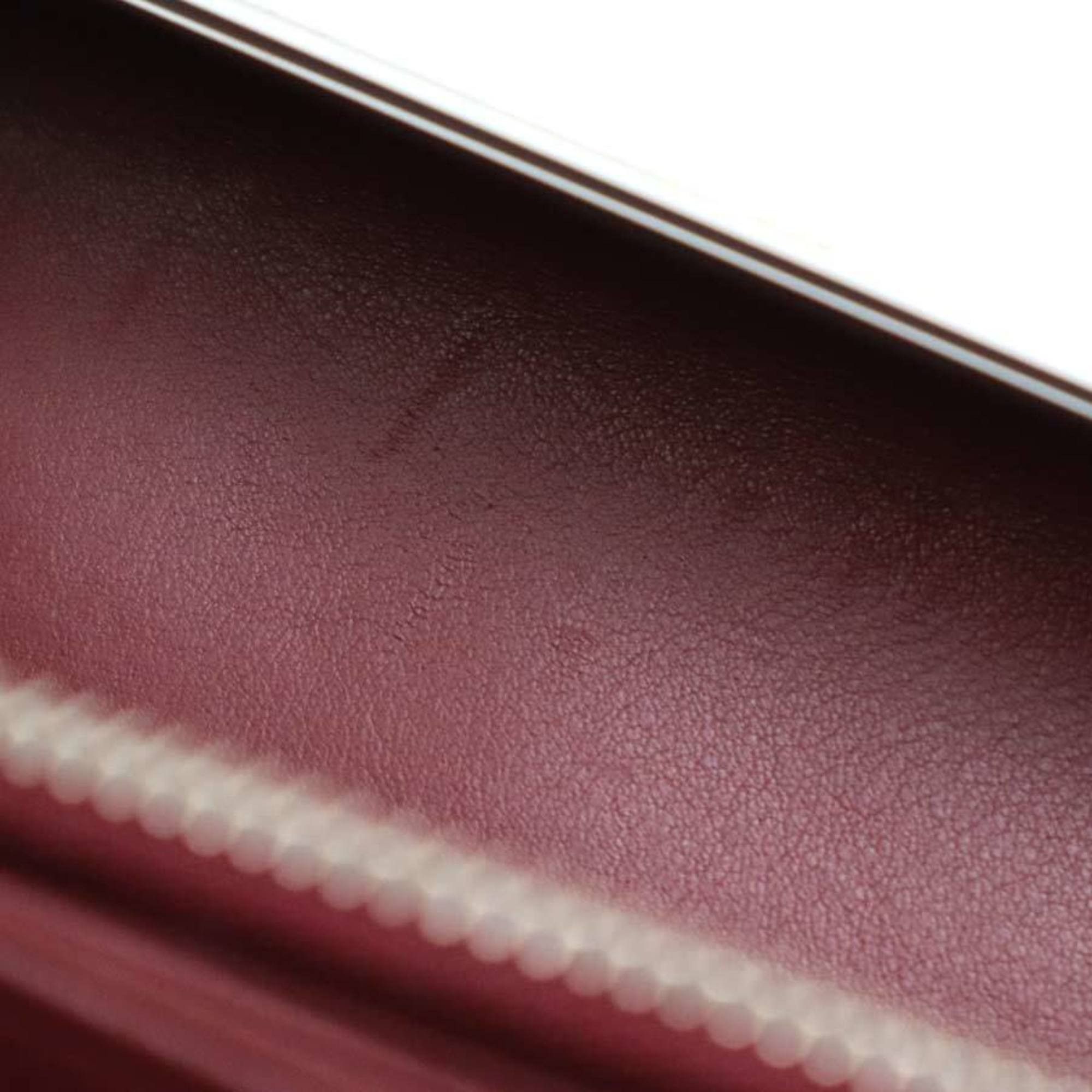 Dior Christian Dior crossbody shoulder bag, wallet, and Rimowa personal clutch bag in leather, aluminum, metallic pink, burgundy, silver. Free shipping. (e61543a) Size ONE SIZE - 7 Thumbnail