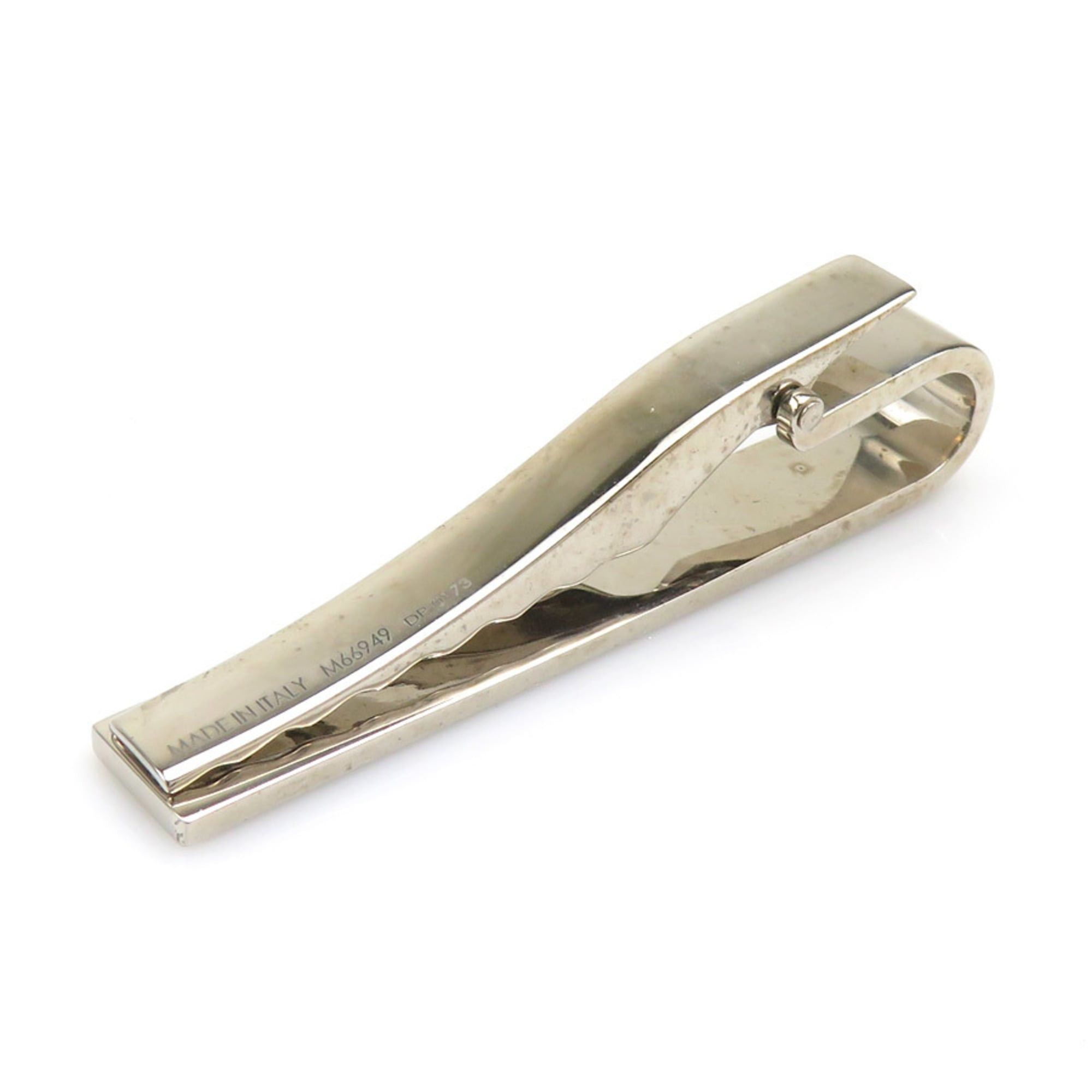Louis Vuitton Louis Vuitton Jewelry Tie Clip, Metal Enamel, Silver and Black, Men's, M66949, Free Shipping, e61558j Size ONE SIZE - 4 Thumbnail