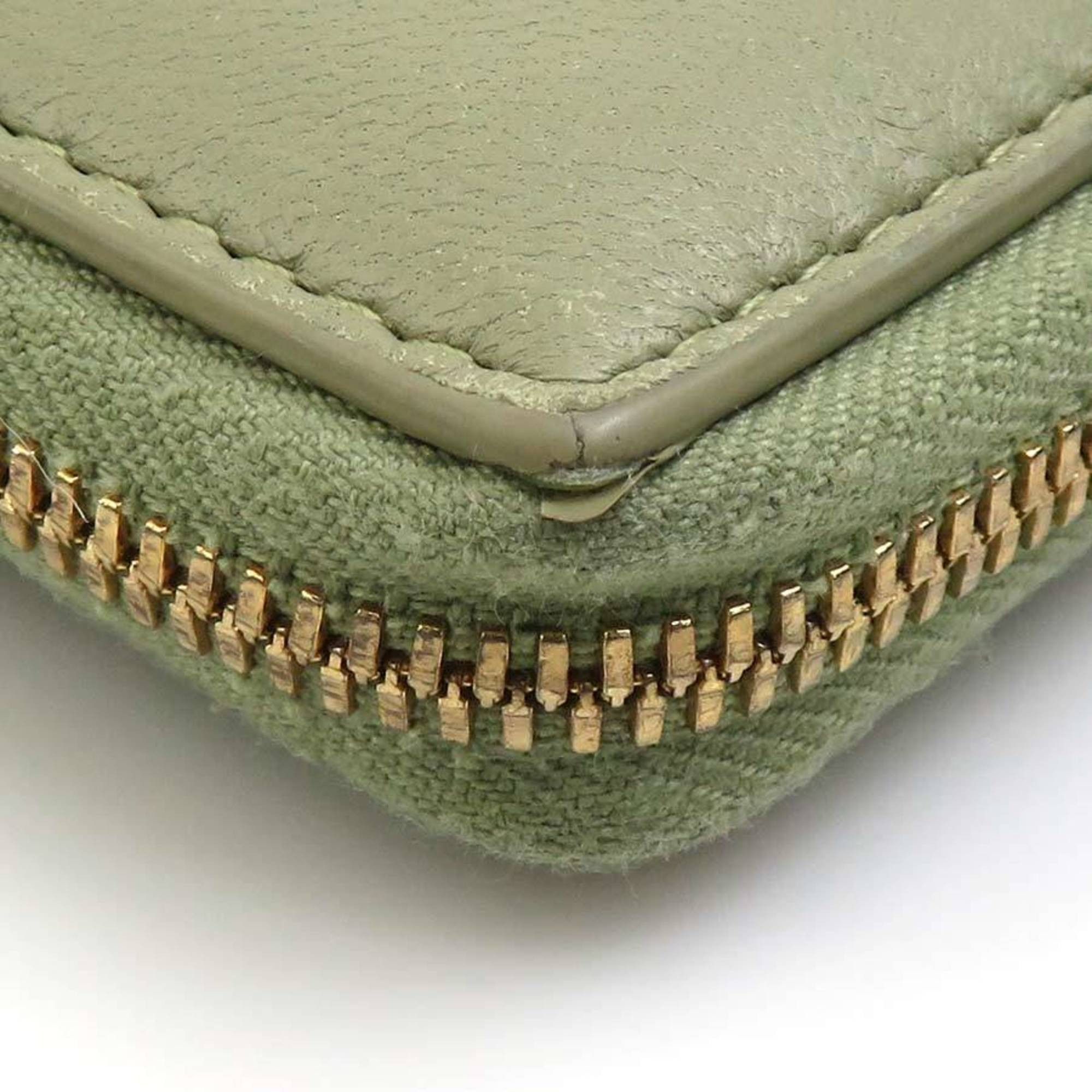Bottega Veneta Bottega Veneta Leather Wallet in Green for Men and Women, Free Shipping, r11058a Size ONE SIZE - 8 Thumbnail