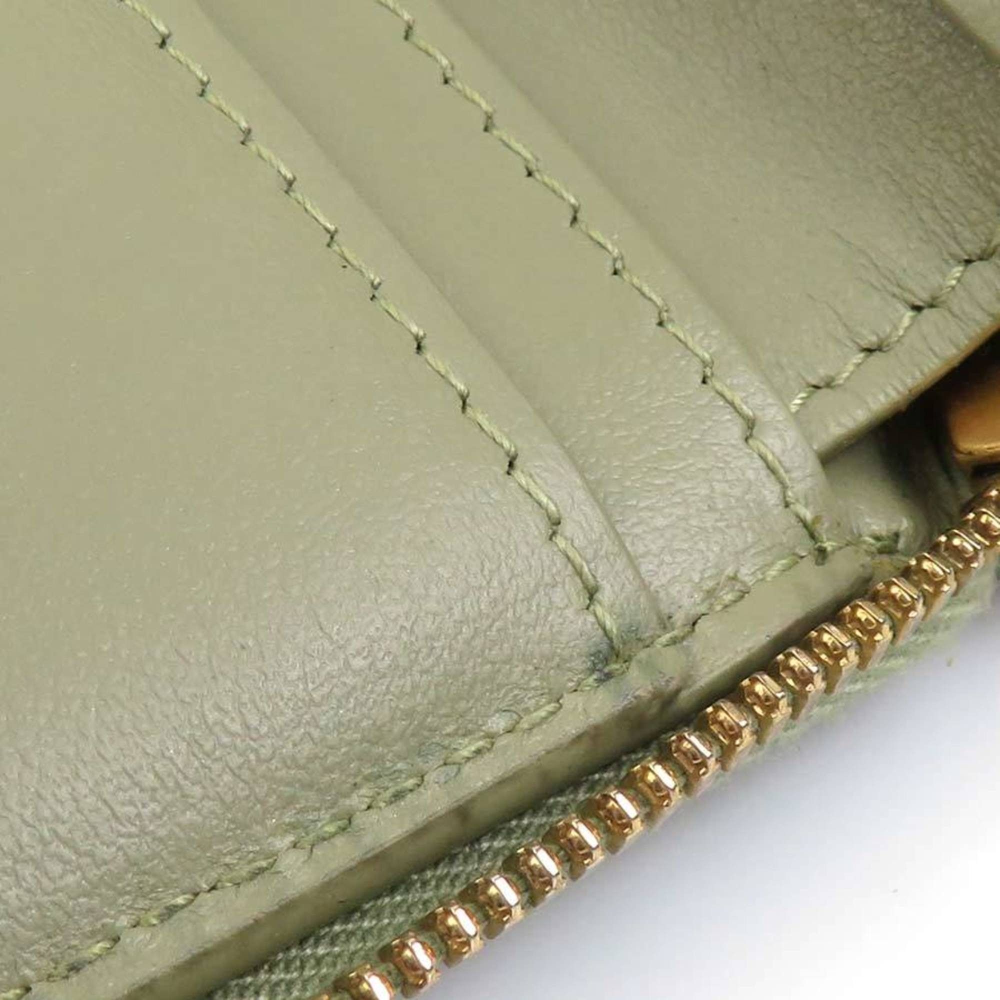 Bottega Veneta Bottega Veneta Leather Wallet in Green for Men and Women, Free Shipping, r11058a Size ONE SIZE - 13 Thumbnail