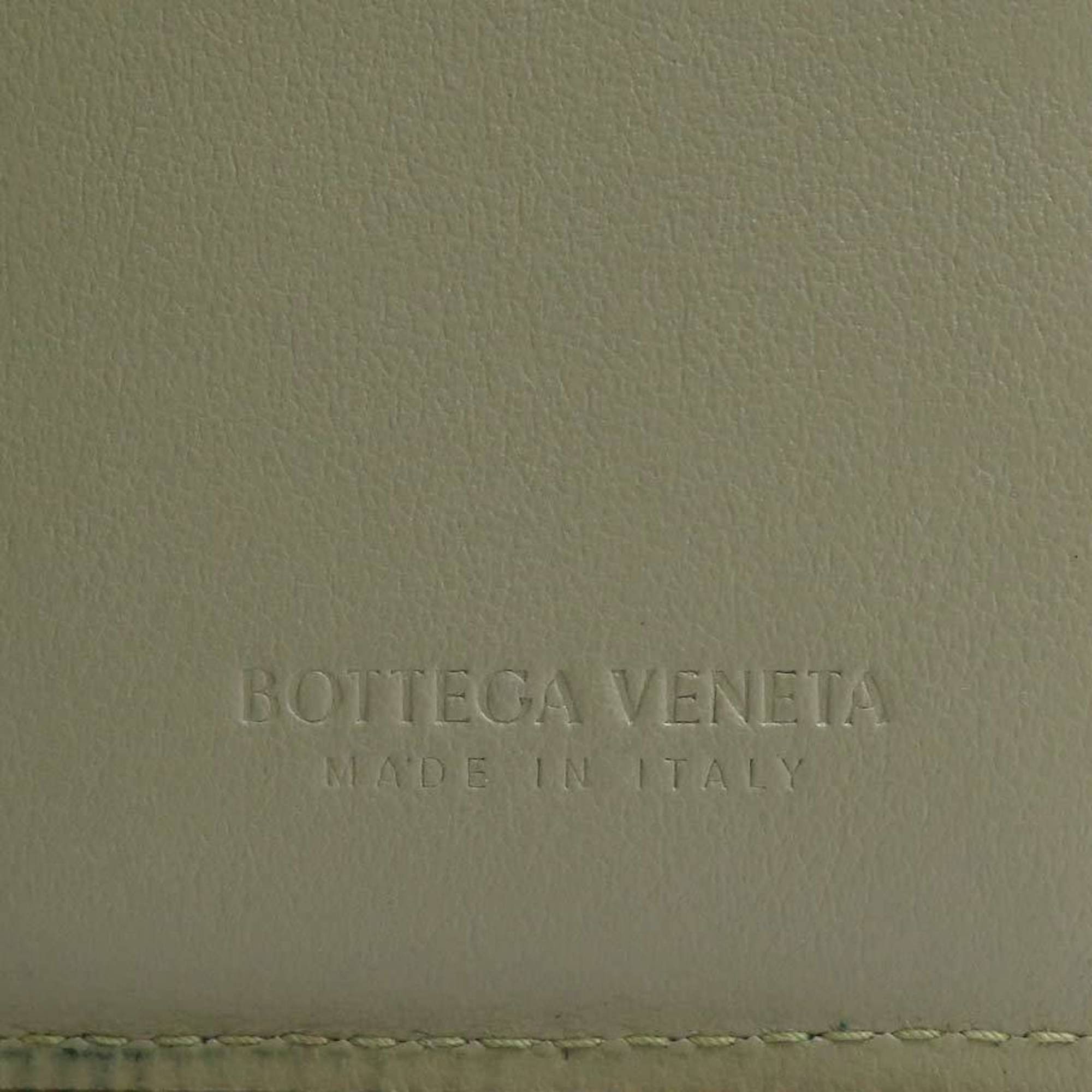 Bottega Veneta Bottega Veneta Leather Wallet in Green for Men and Women, Free Shipping, r11058a Size ONE SIZE - 15 Thumbnail