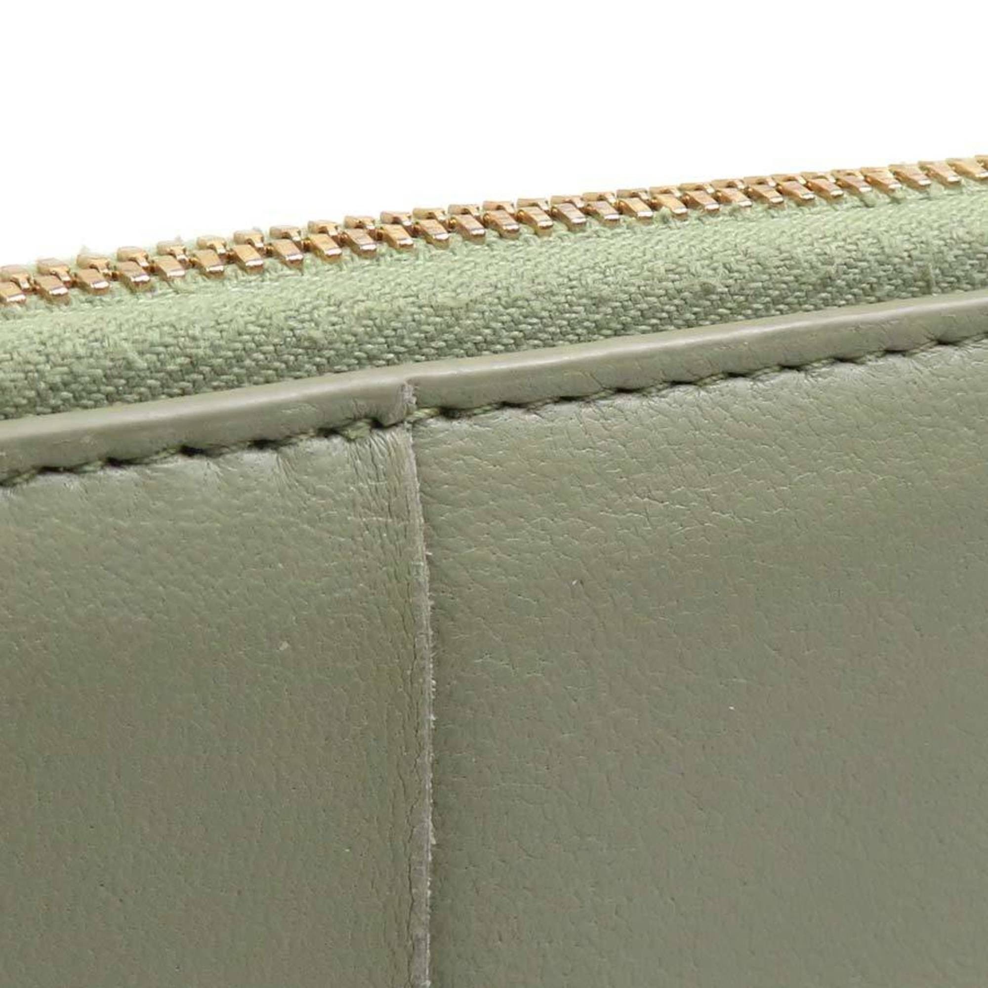 Bottega Veneta Bottega Veneta Leather Wallet in Green for Men and Women, Free Shipping, r11058a Size ONE SIZE - 9 Thumbnail