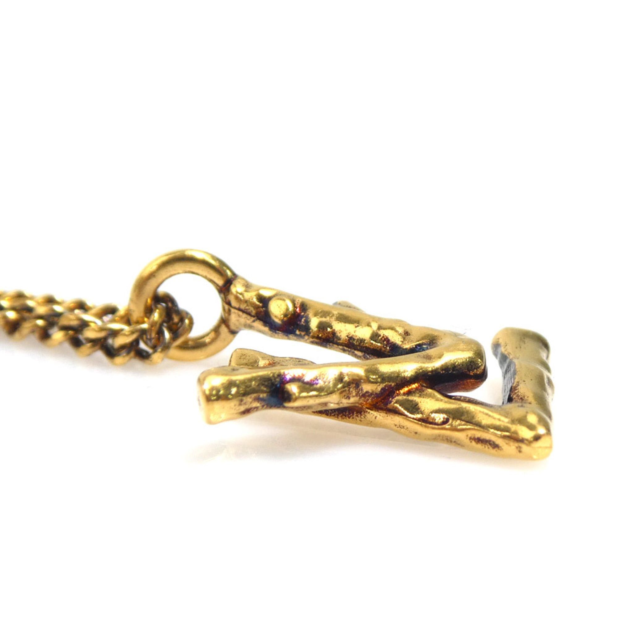 Louis Vuitton Louis Vuitton LV Twig Pendant Necklace in Gold, Women's, MP2456, Free Shipping, H32000a Size ONE SIZE - 3 Thumbnail
