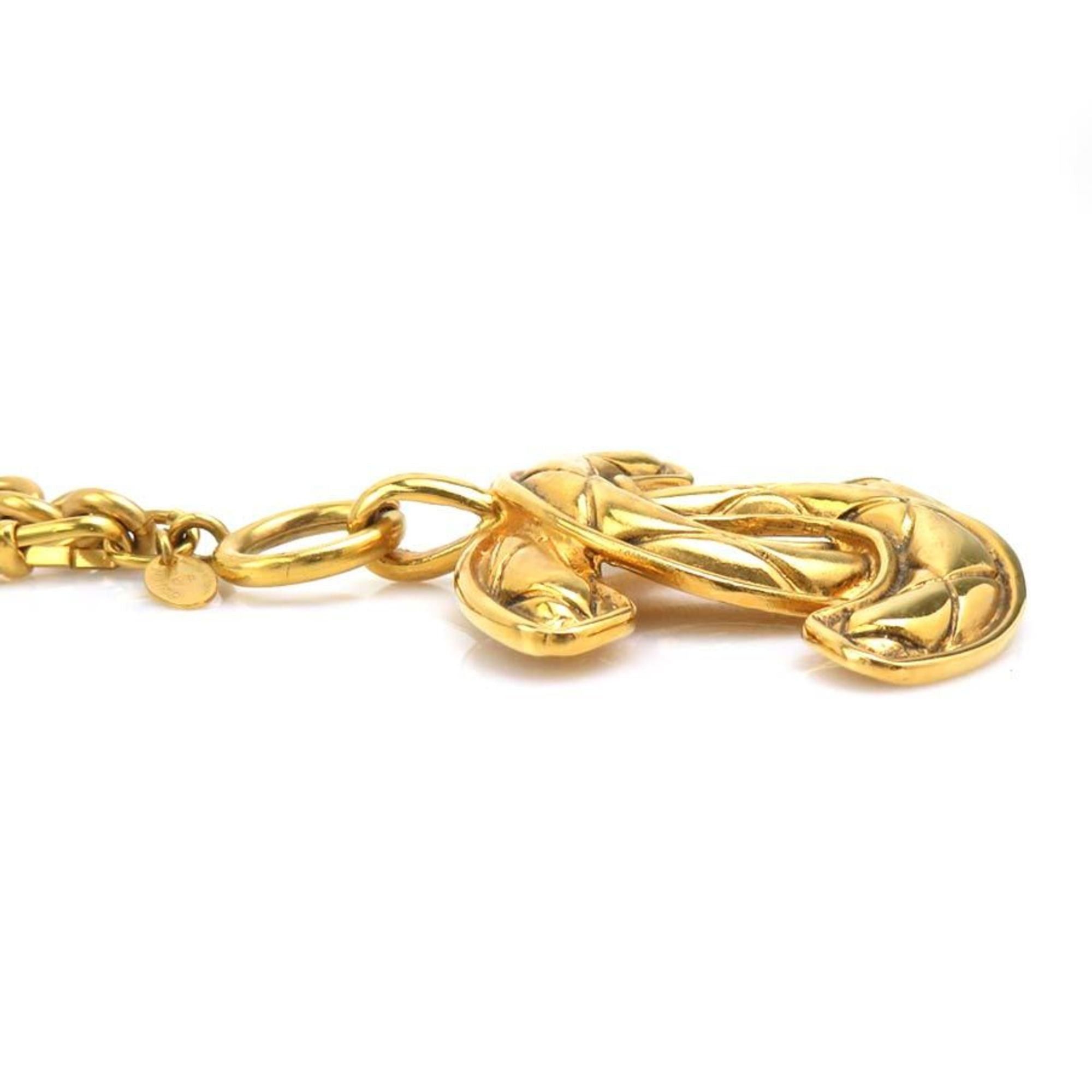 Chanel CHANEL Coco Mark Metal Gold Necklace for Women, Free Shipping, e61571a Size ONE SIZE - 2 Thumbnail