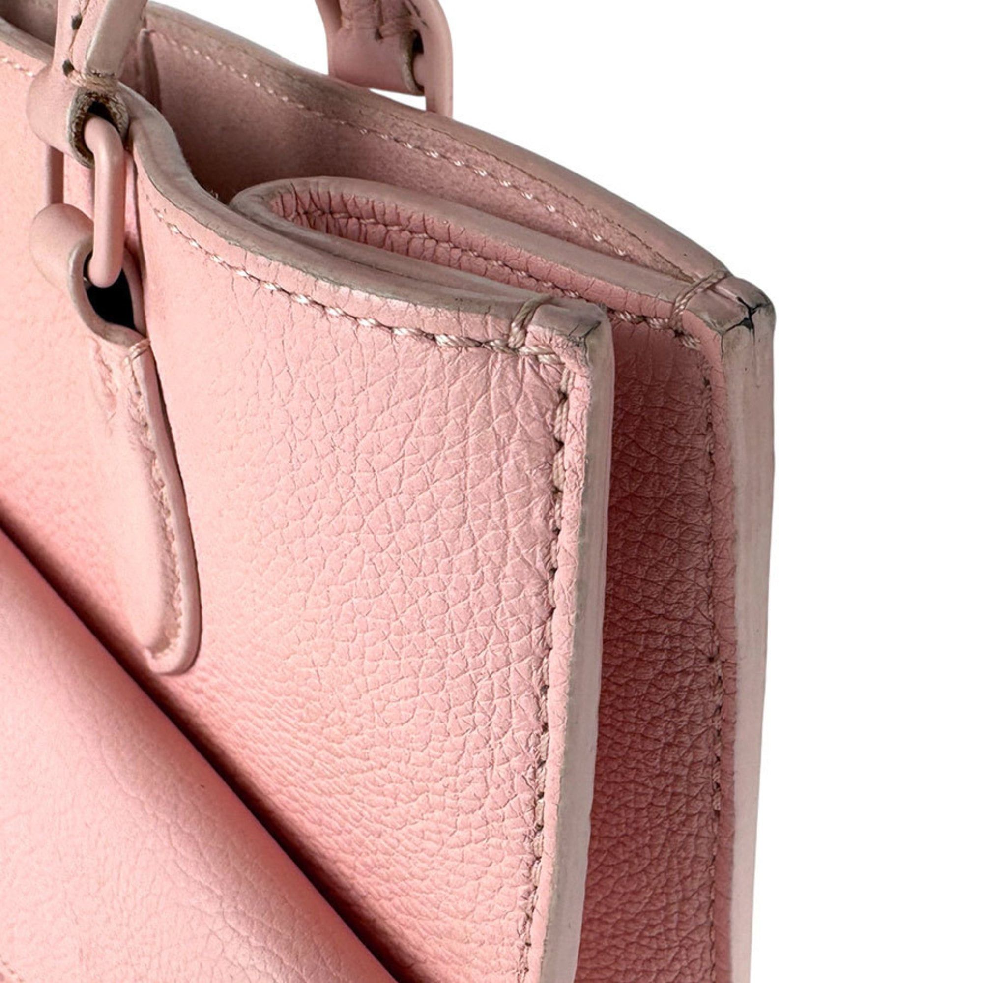 Louis Vuitton Louis Vuitton Lockme Tote PM Leather Shoulder Bag, Pink, Women's, M55818, Free Shipping, z8811 Size ONE SIZE - 8 Thumbnail