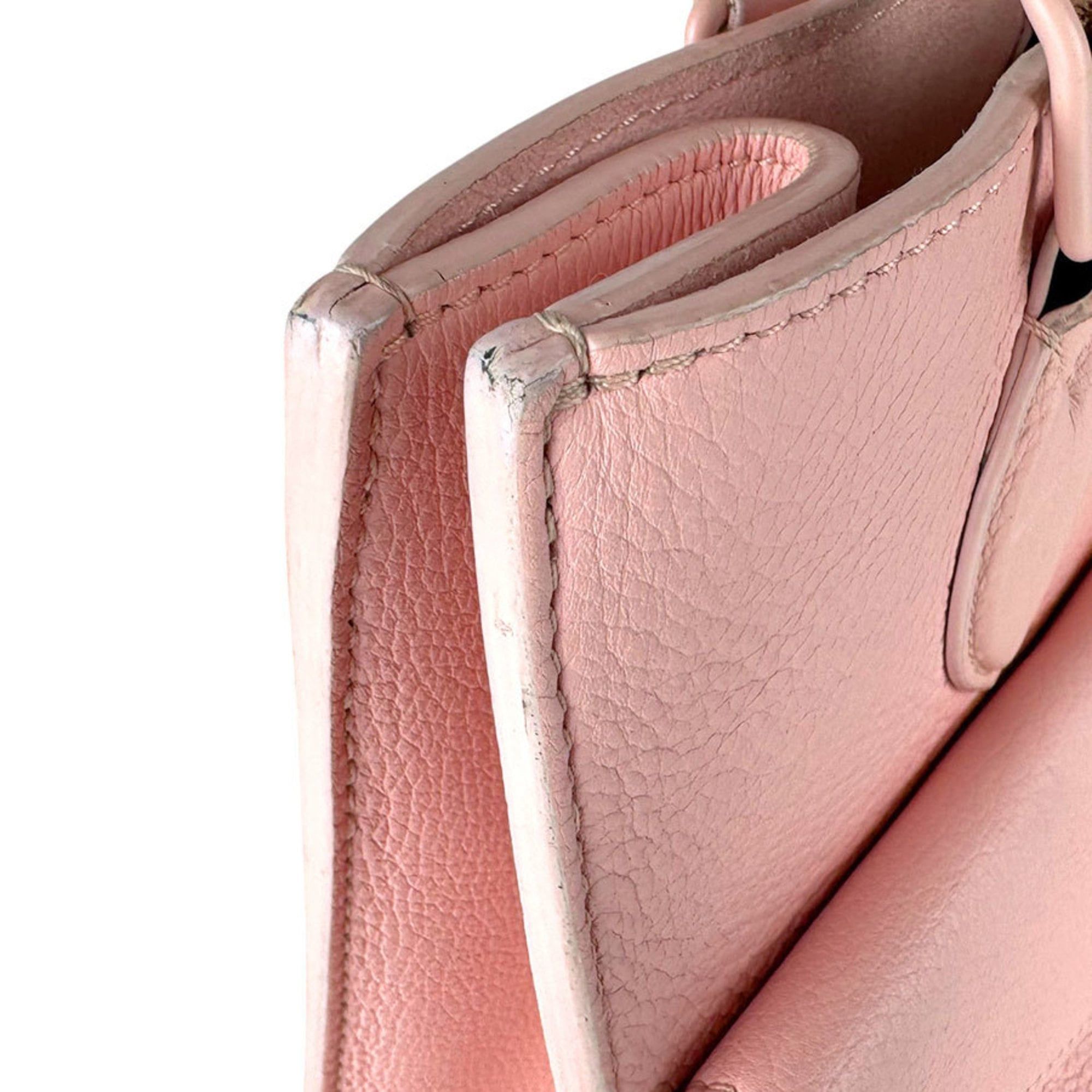 Louis Vuitton Louis Vuitton Lockme Tote PM Leather Shoulder Bag, Pink, Women's, M55818, Free Shipping, z8811 Size ONE SIZE - 7 Thumbnail