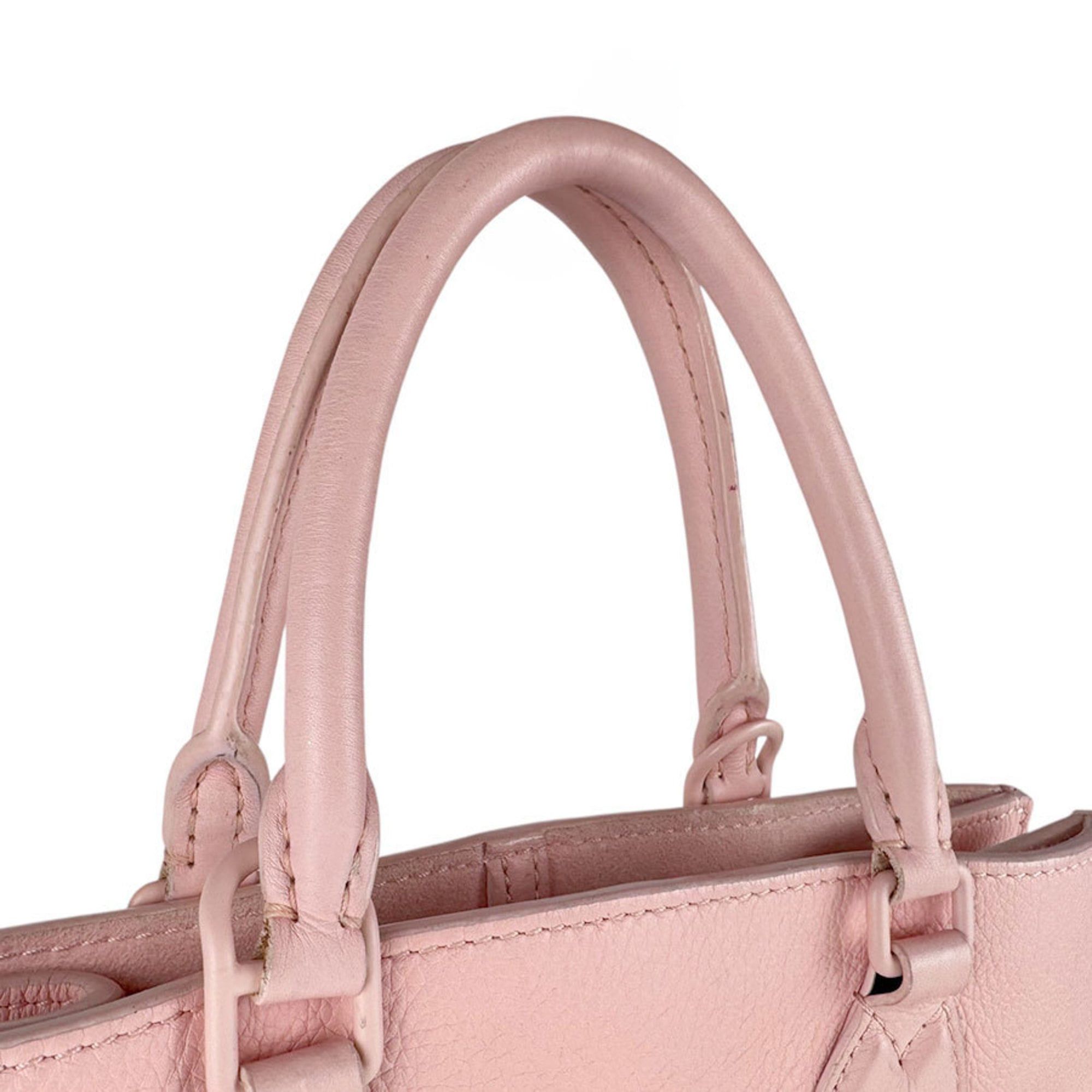 Louis Vuitton Louis Vuitton Lockme Tote PM Leather Shoulder Bag, Pink, Women's, M55818, Free Shipping, z8811 Size ONE SIZE - 11 Thumbnail