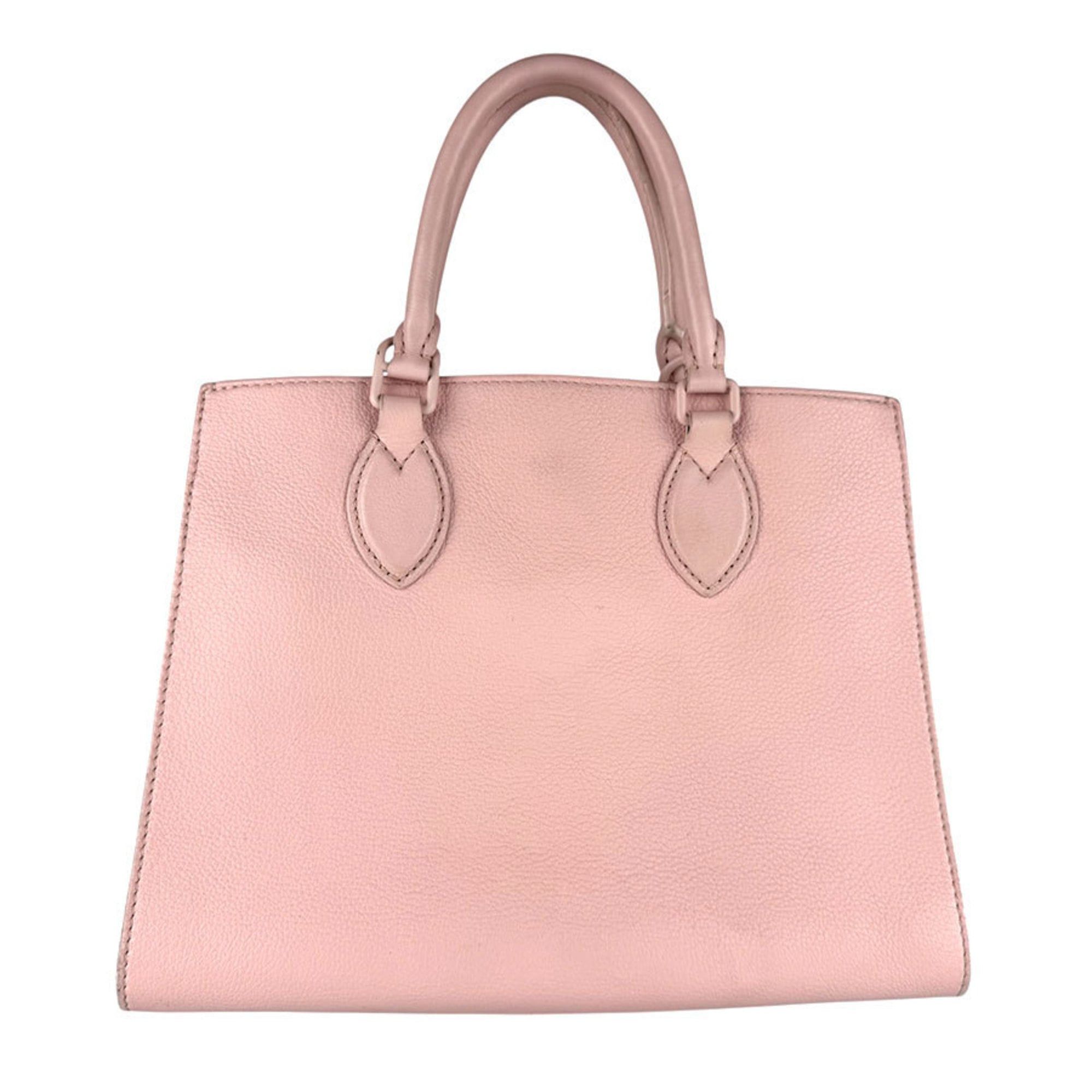 Louis Vuitton Louis Vuitton Lockme Tote PM Leather Shoulder Bag, Pink, Women's, M55818, Free Shipping, z8811 Size ONE SIZE - 3 Thumbnail