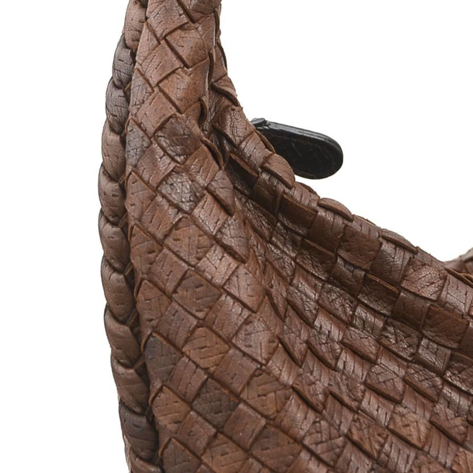 Bottega Veneta Bottega Veneta Intrecciato Leather Shoulder Bag, Brown, Women's, Free Shipping, e61561a Size ONE SIZE - 6 Thumbnail