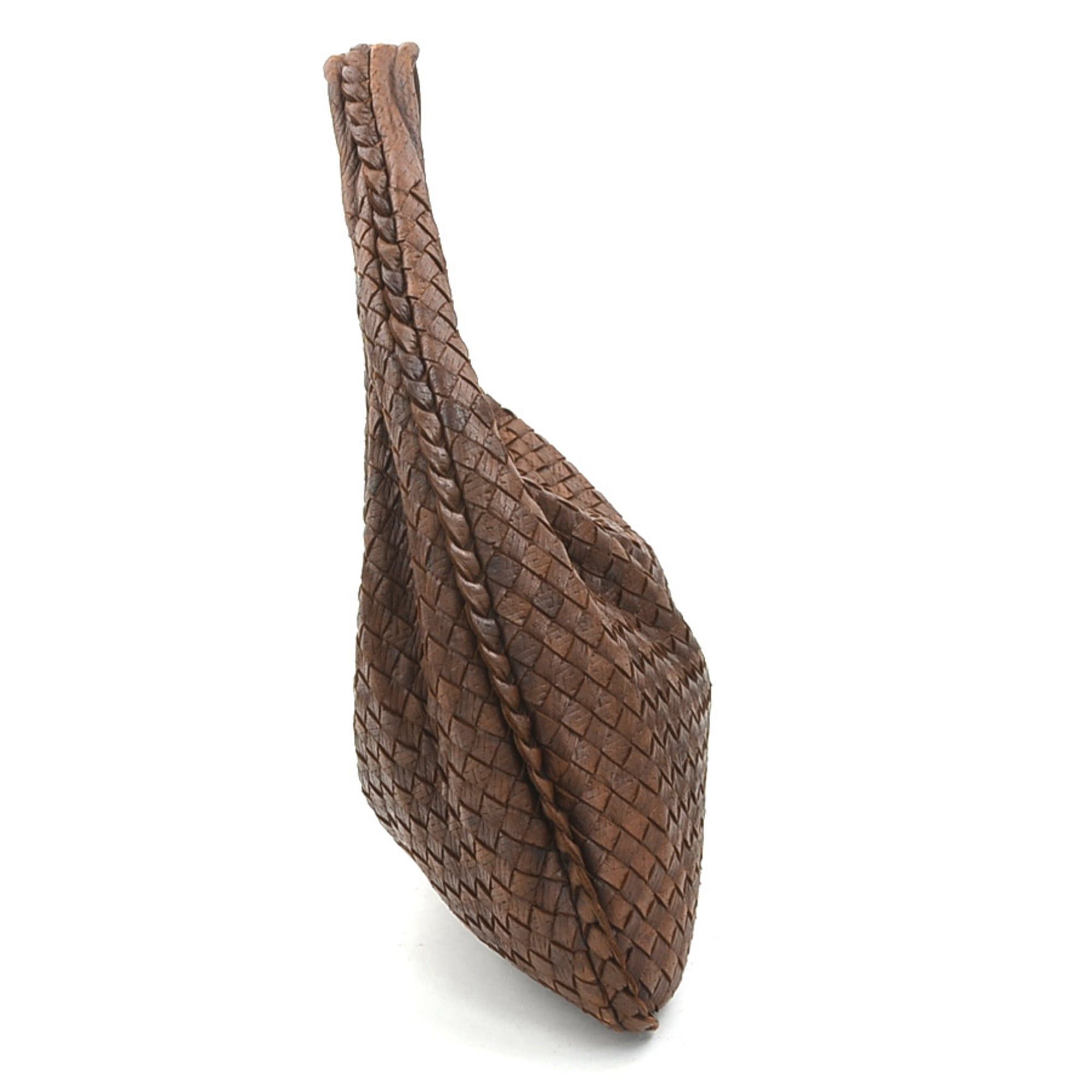 Bottega Veneta Bottega Veneta Intrecciato Leather Shoulder Bag, Brown, Women's, Free Shipping, e61561a Size ONE SIZE - 2 Thumbnail