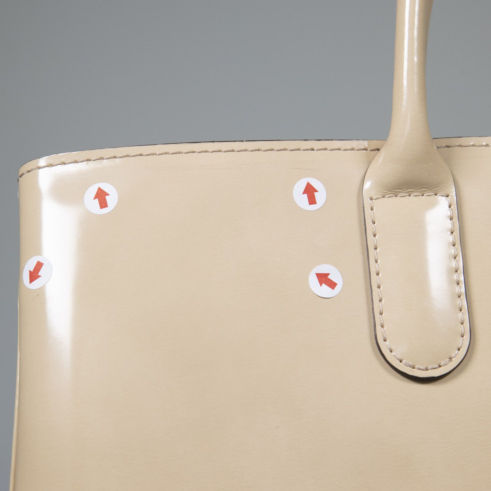 Longchamp Beige Patent Leather Roseau Tote Size ONE SIZE - 15 Thumbnail