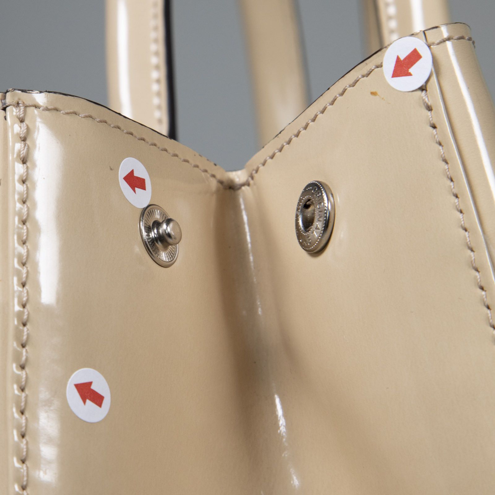 Longchamp Beige Patent Leather Roseau Tote Size ONE SIZE - 12 Thumbnail