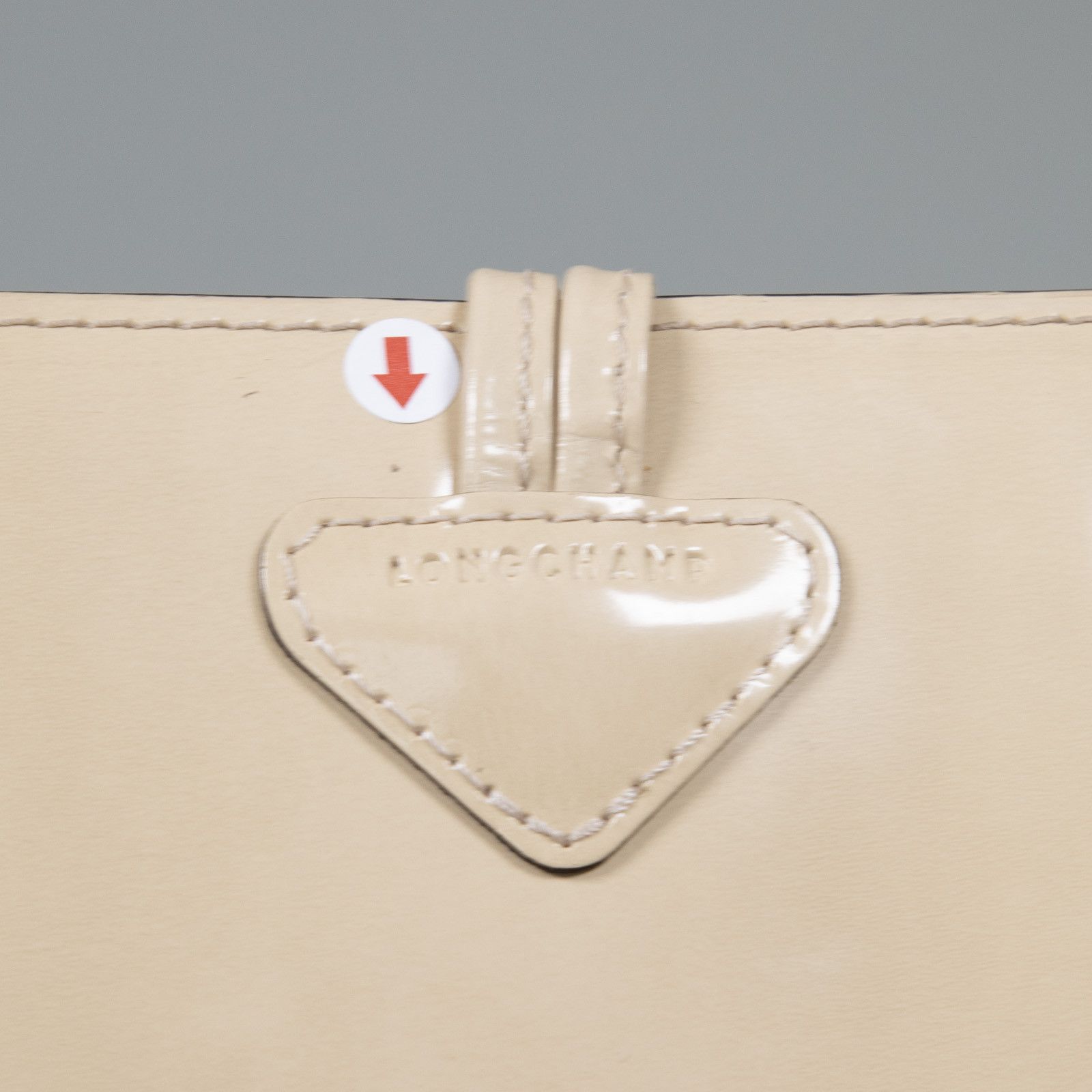 Longchamp Beige Patent Leather Roseau Tote Size ONE SIZE - 9 Thumbnail
