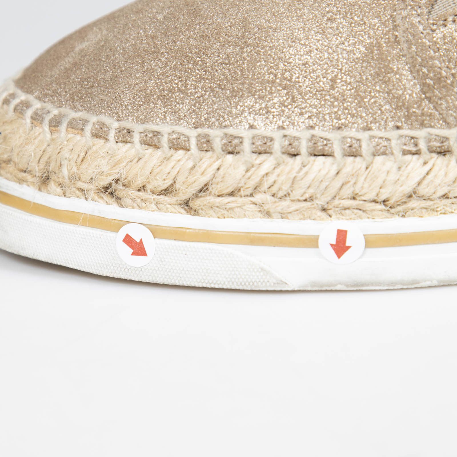 Jimmy Choo Brown Metallic Suede Espadrilles Size US 8.5 / IT 38.5 - 9 Thumbnail