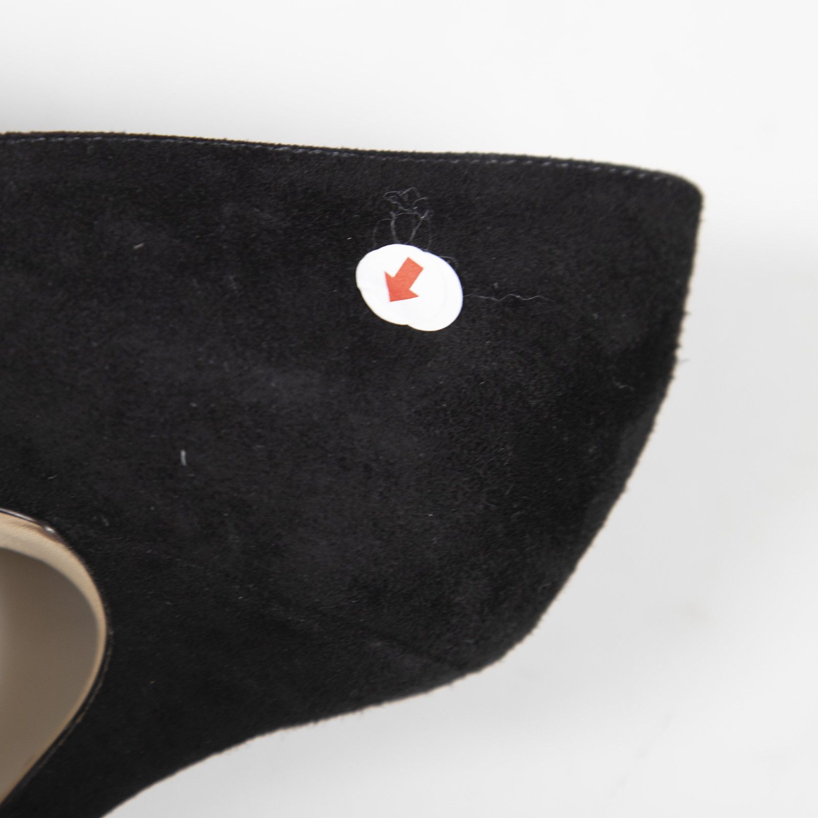 Dior Black Suede Point Toe Pumps Size US 9 / IT 39 - 11 Thumbnail